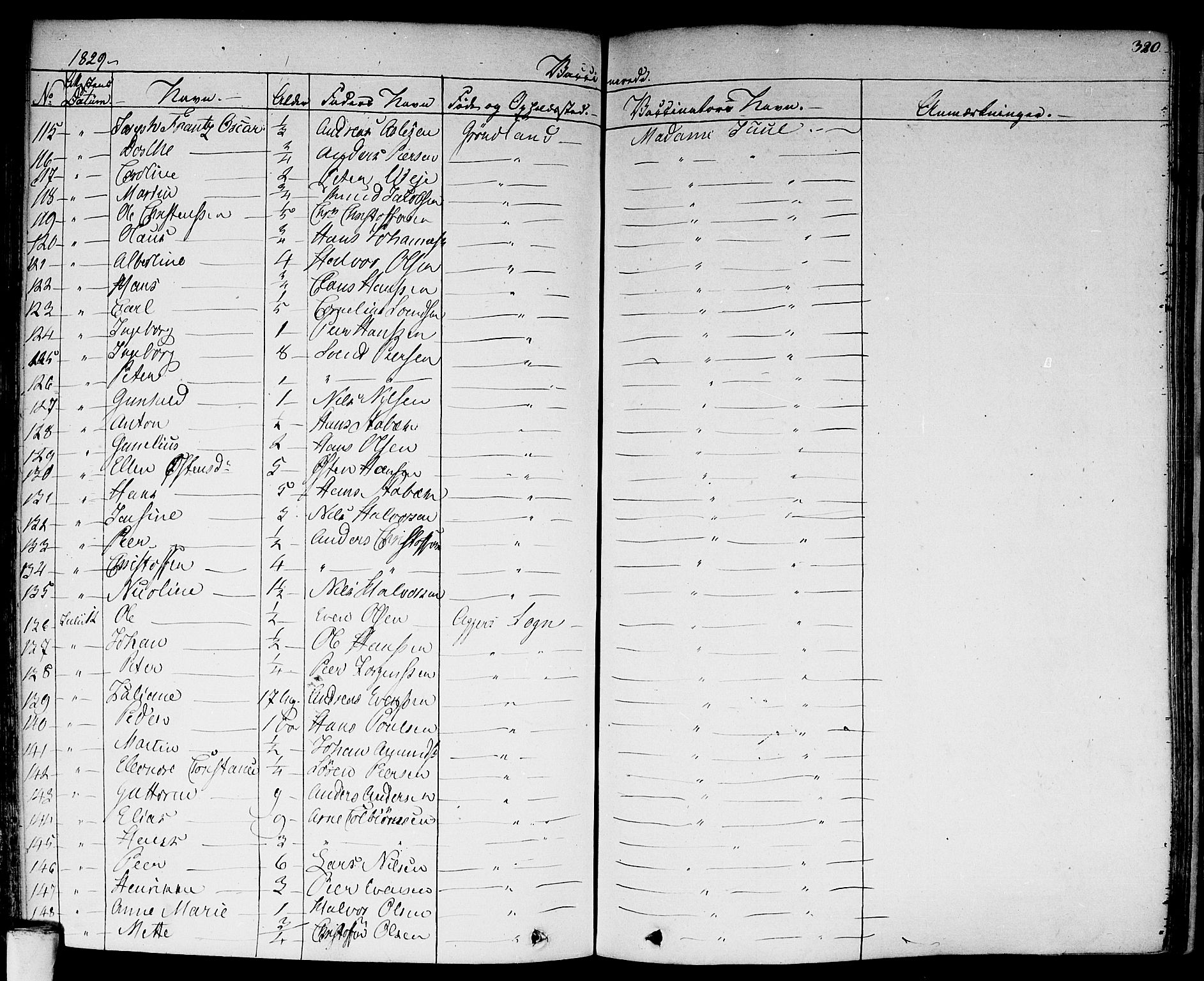 Aker prestekontor kirkebøker, AV/SAO-A-10861/F/L0018: Parish register (official) no. 17, 1829-1852, p. 320