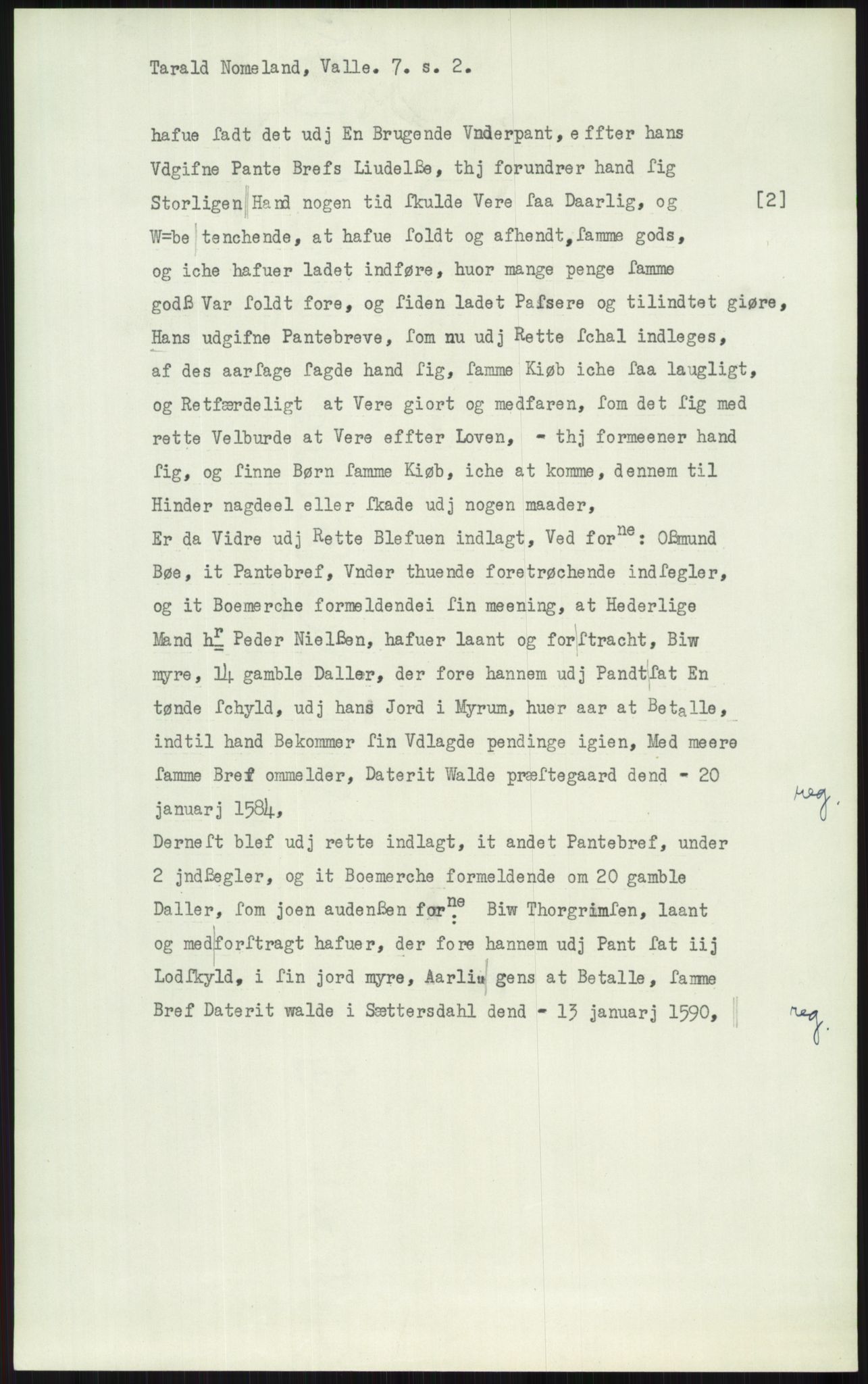 Samlinger til kildeutgivelse, Diplomavskriftsamlingen, AV/RA-EA-4053/H/Ha, p. 3579