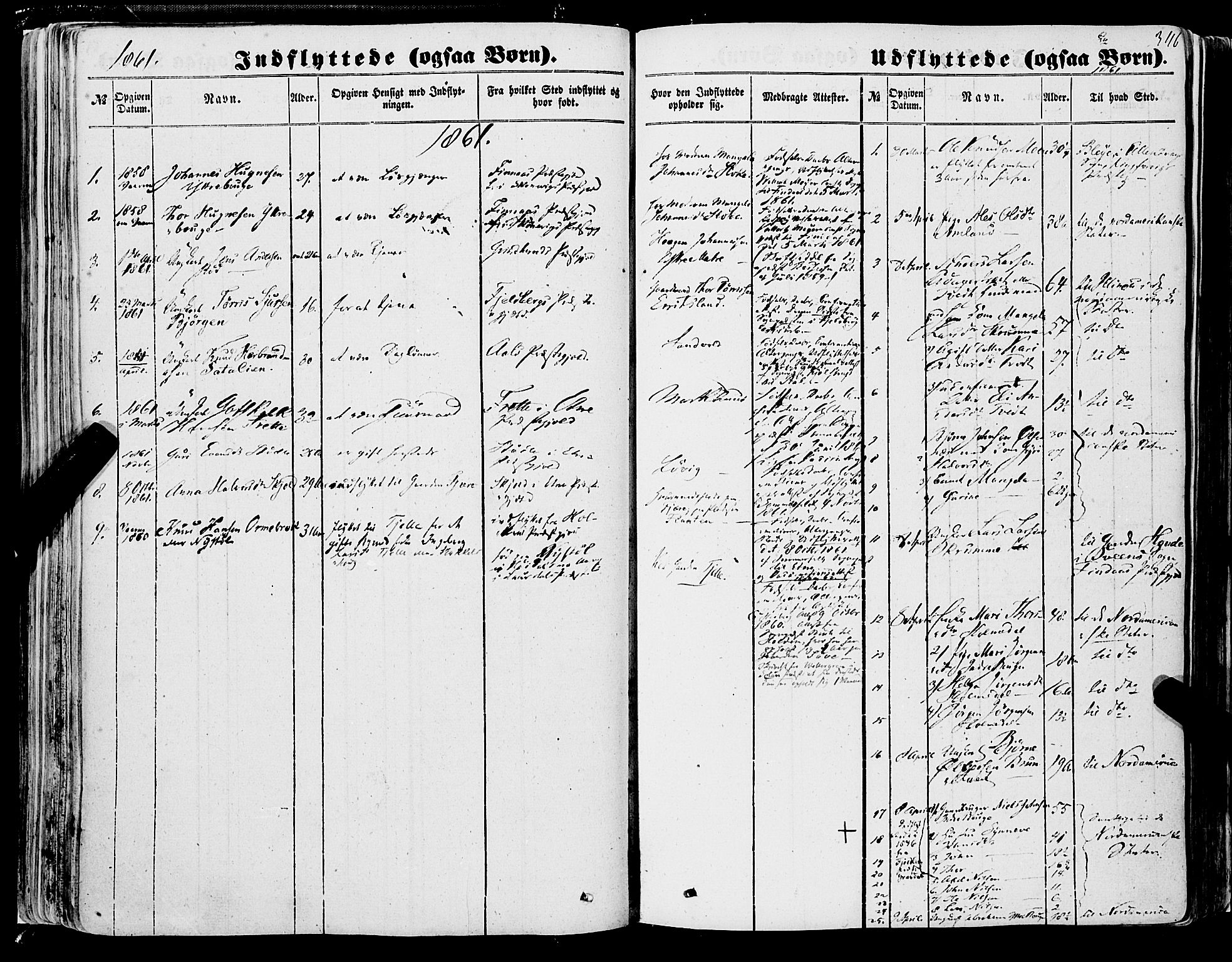 Skånevik sokneprestembete, SAB/A-77801/H/Haa: Parish register (official) no. A 5II, 1848-1869, p. 346