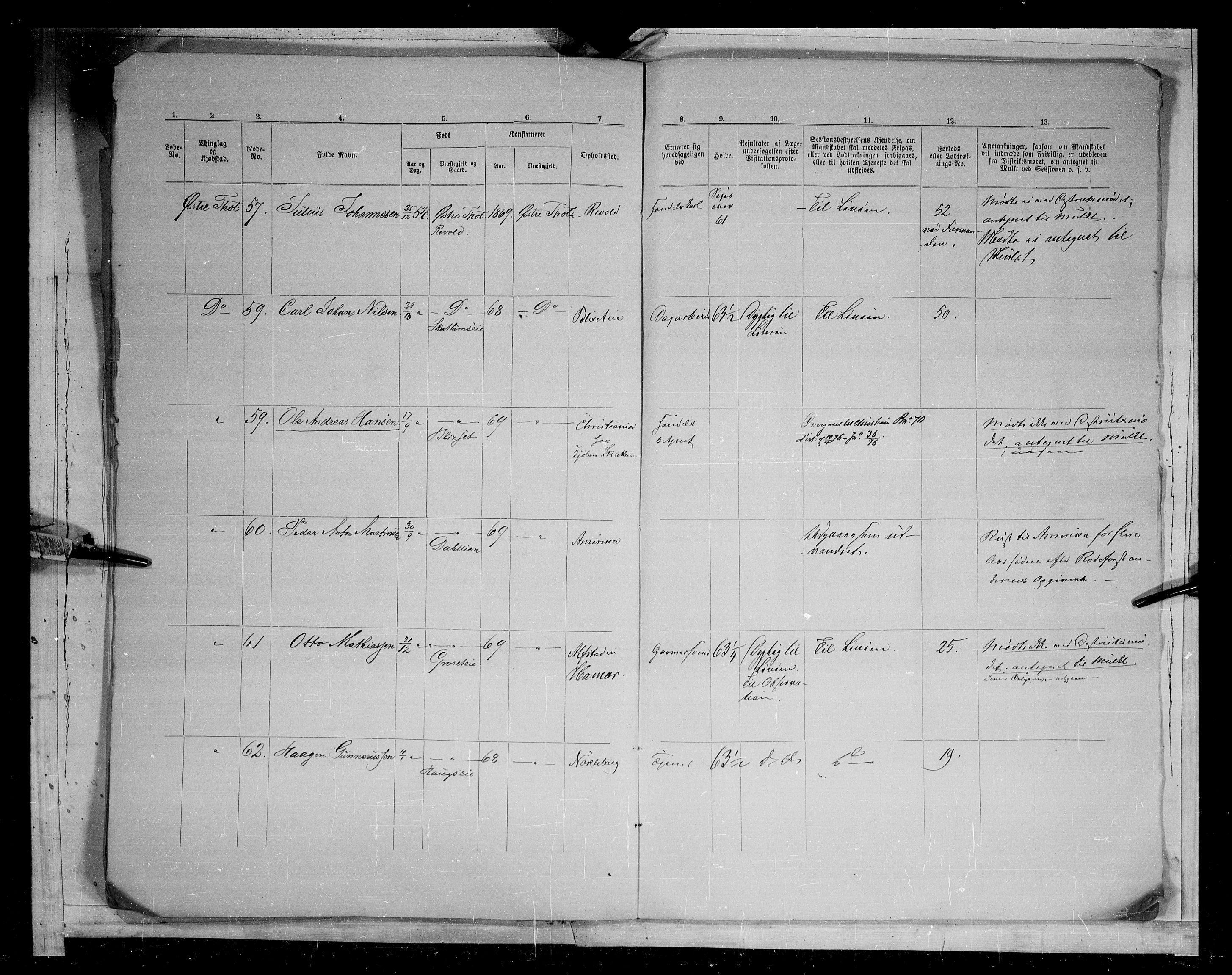 Fylkesmannen i Oppland, AV/SAH-FYO-002/1/K/Kg/L1168: Østre og Vestre Toten, 1871-1879, p. 8233