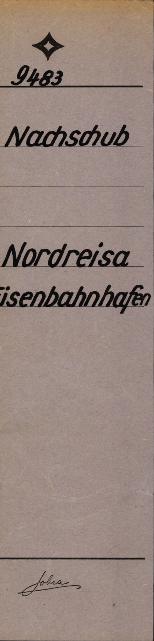 Tyske arkiver, Organisation Todt (OT), Einsatzgruppe Wiking, AV/RA-RAFA-2188/1/E/E6/E6c/L0007: Nachschub: Arkivkode 9451-9490, 1940-1945, p. 183