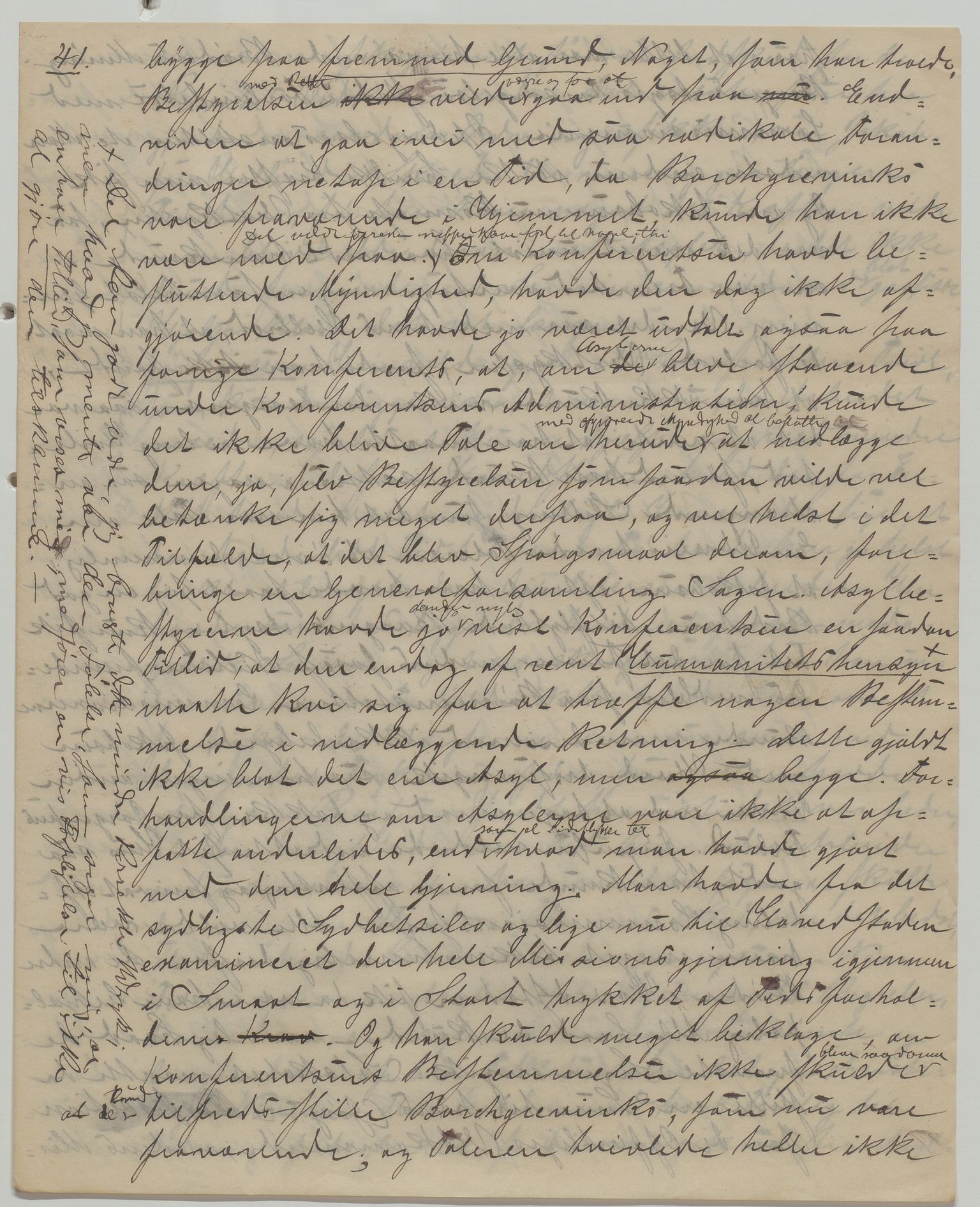 Det Norske Misjonsselskap - hovedadministrasjonen, VID/MA-A-1045/D/Da/Daa/L0036/0001: Konferansereferat og årsberetninger / Konferansereferat fra Madagaskar Innland., 1882