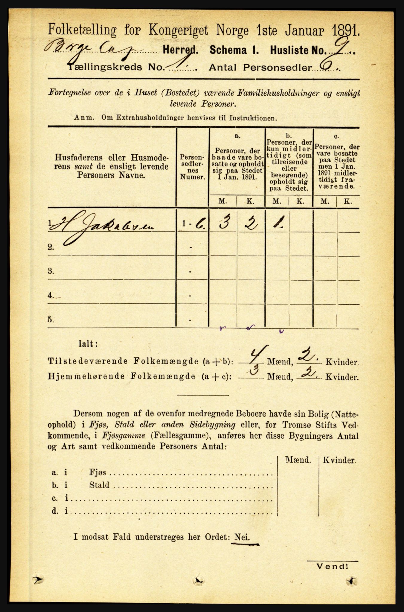 RA, 1891 census for 1862 Borge, 1891, p. 34