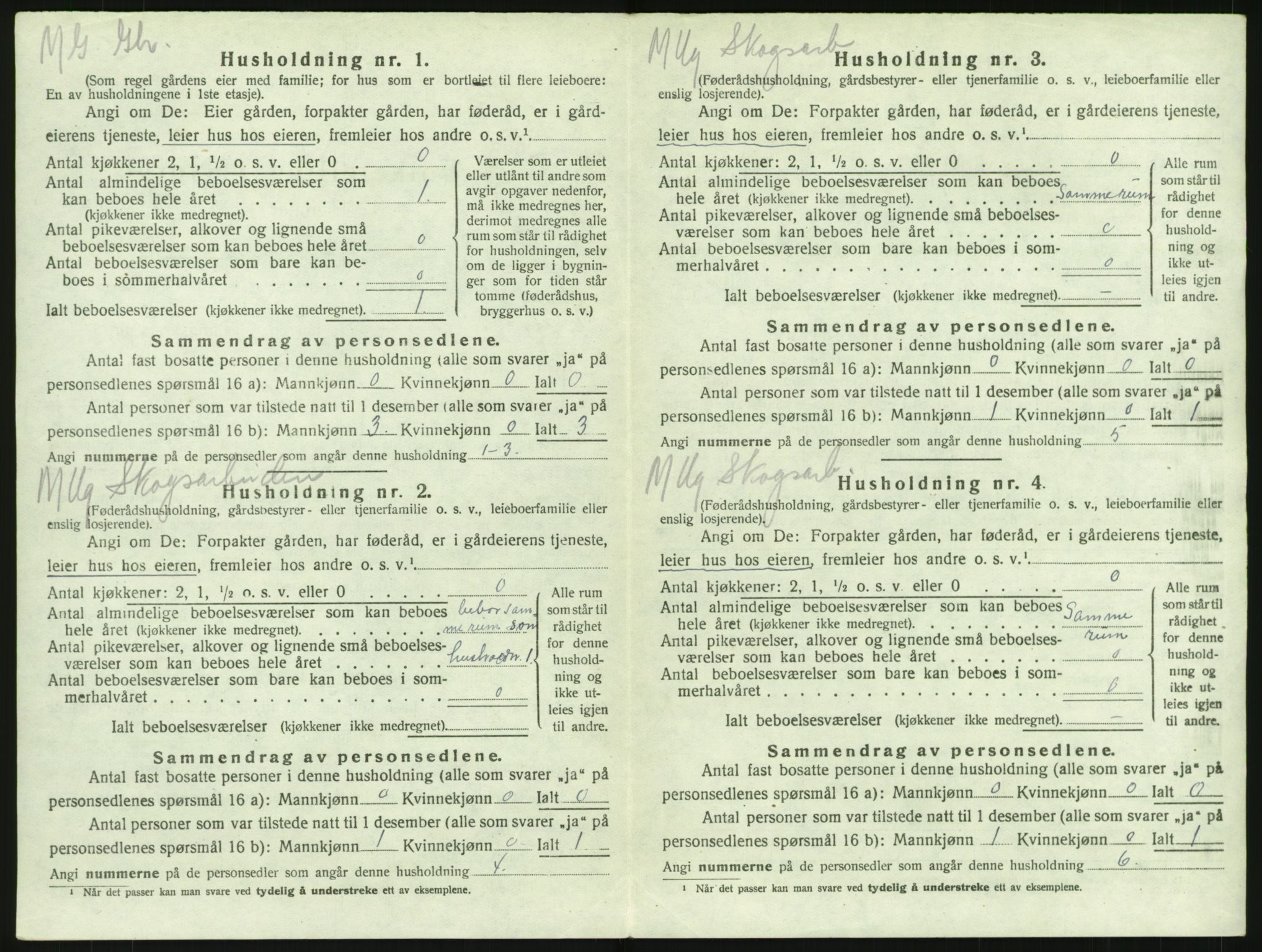 SAKO, 1920 census for Lardal, 1920, p. 506