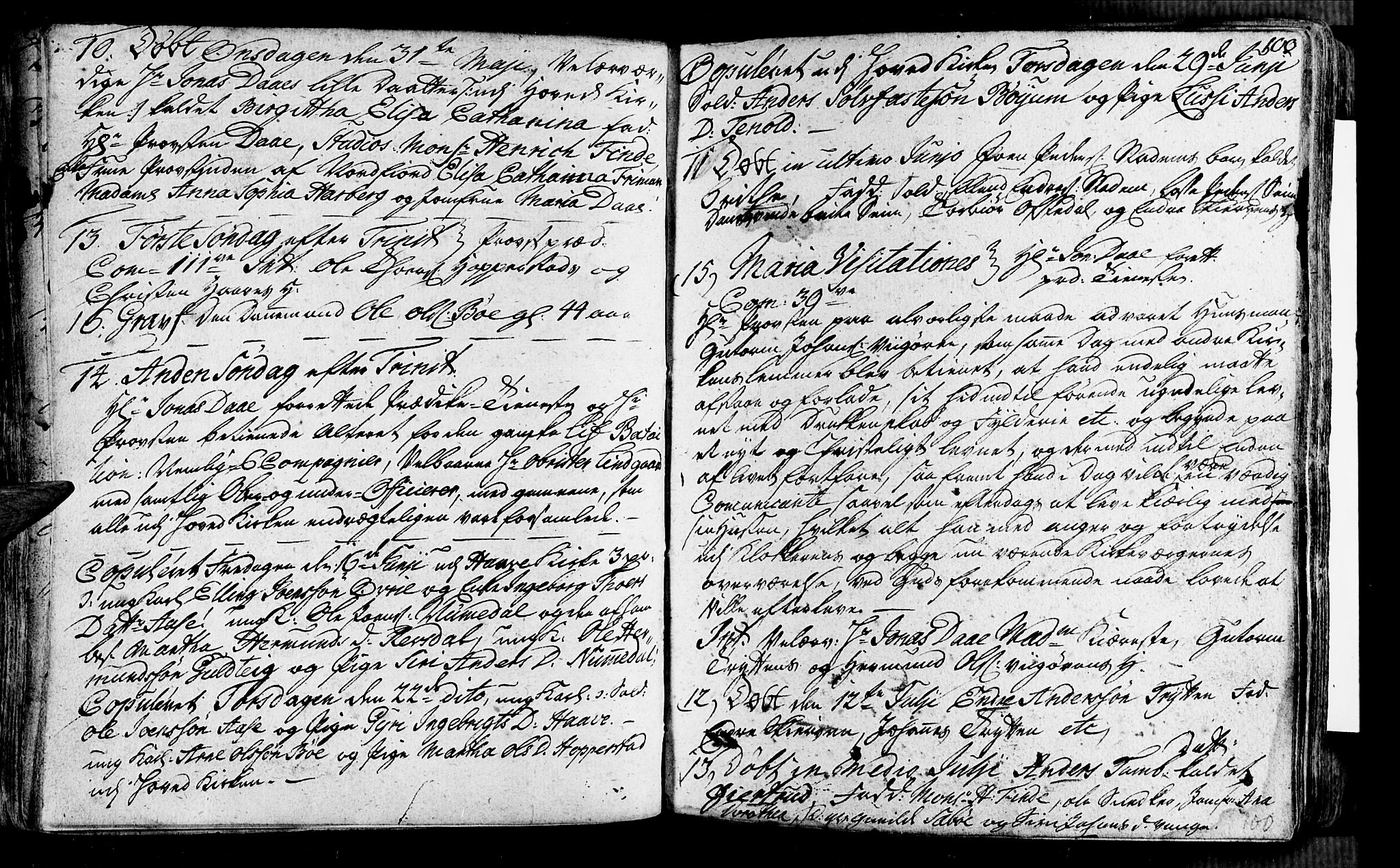 Vik sokneprestembete, AV/SAB-A-81501/H/Haa/Haaa/L0002: Parish register (official) no. A 2 / 1, 1740-1757, p. 100