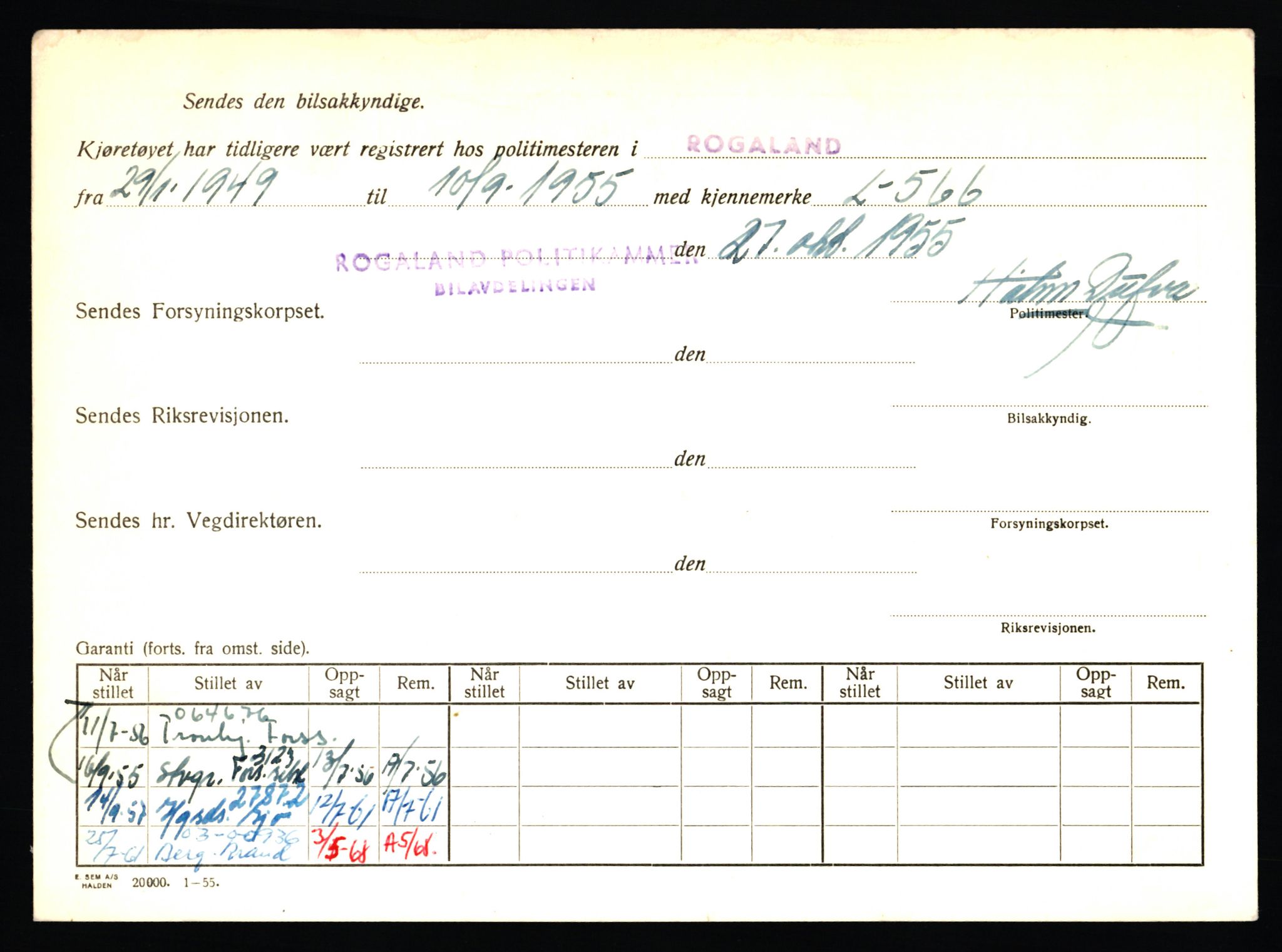 Stavanger trafikkstasjon, SAST/A-101942/0/F/L0047: L-28400 - L-29099, 1930-1971, p. 944