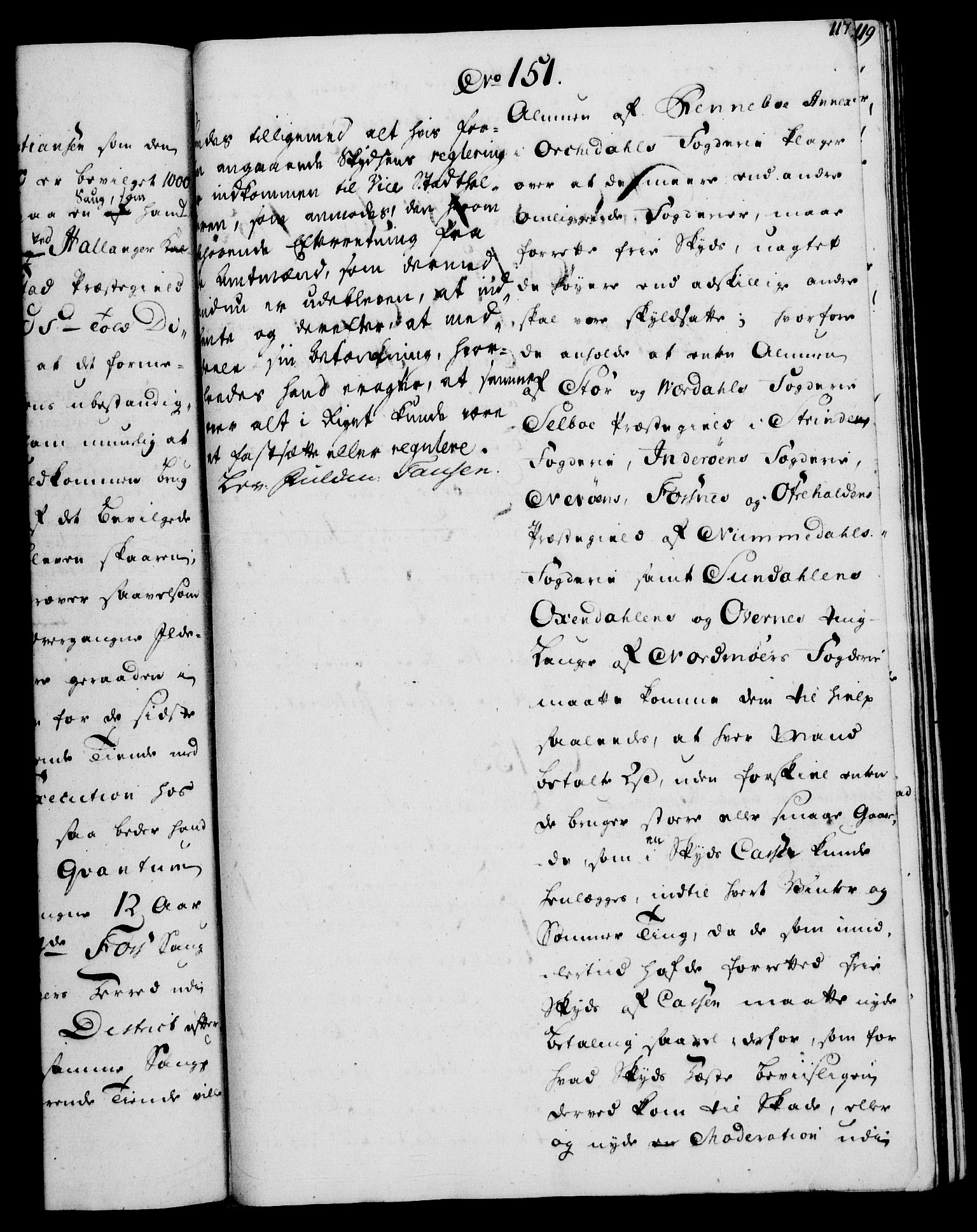 Rentekammeret, Kammerkanselliet, RA/EA-3111/G/Gh/Gha/L0031: Norsk ekstraktmemorialprotokoll (merket RK 53.76), 1751-1753, p. 117