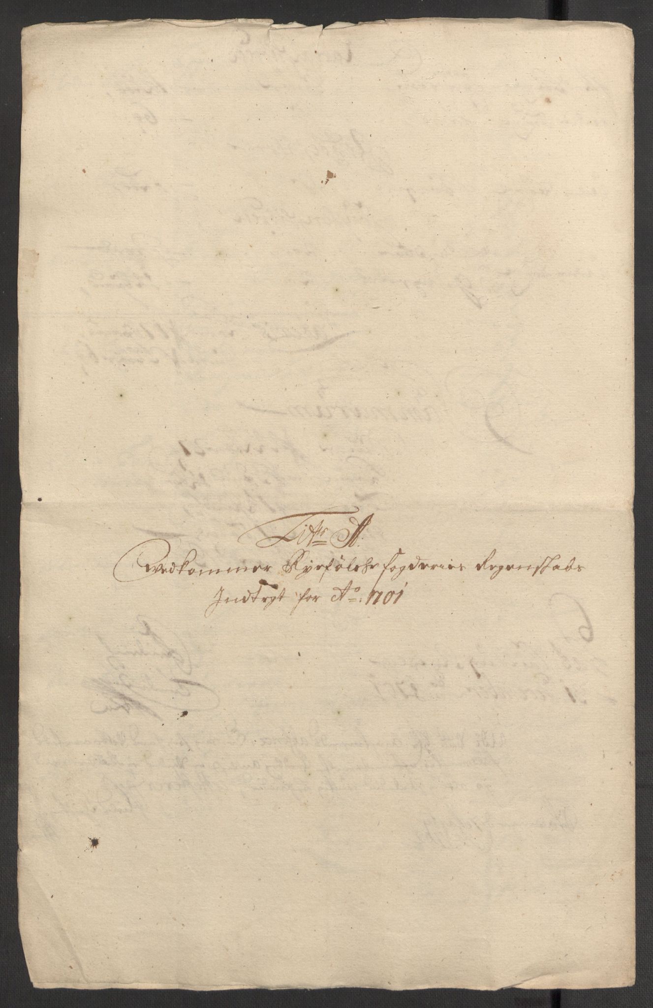 Rentekammeret inntil 1814, Reviderte regnskaper, Fogderegnskap, AV/RA-EA-4092/R47/L2859: Fogderegnskap Ryfylke, 1701-1702, p. 20