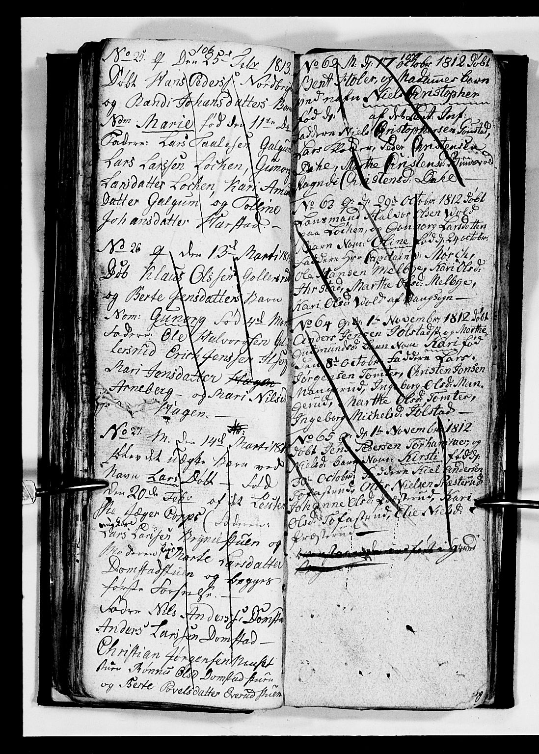 Romedal prestekontor, AV/SAH-PREST-004/L/L0004: Parish register (copy) no. 4, 1807-1814, p. 106-107