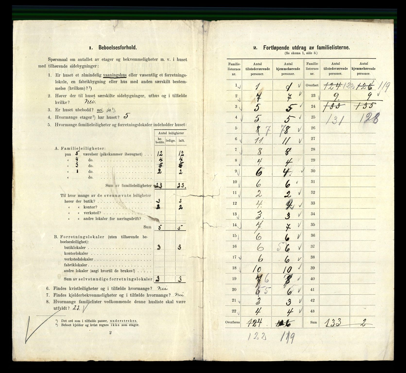 RA, 1910 census for Kristiania, 1910, p. 109372