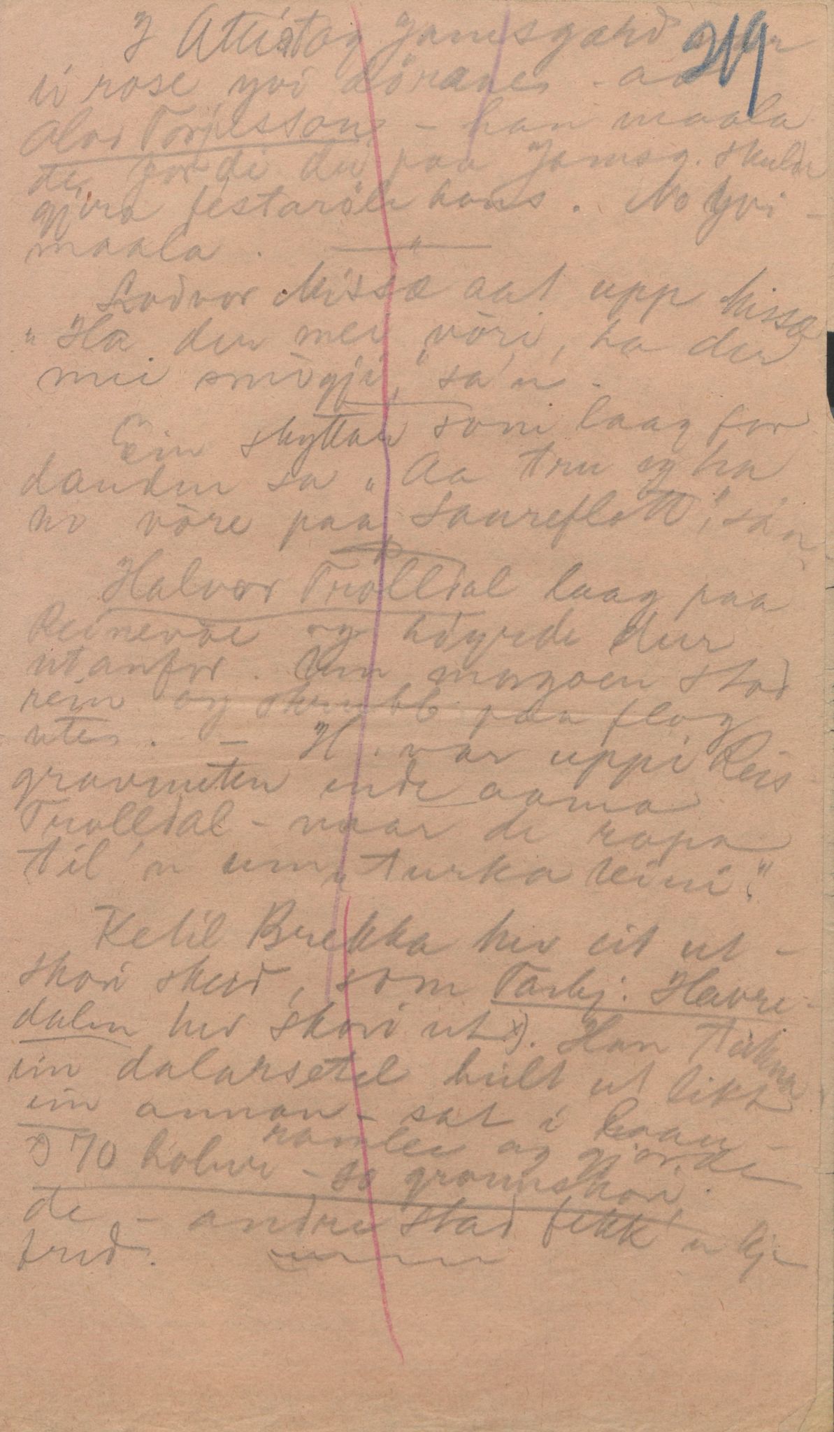 Rikard Berge, TEMU/TGM-A-1003/F/L0004/0049: 101-159 / 152 Om bygdefolk. Stev om jente. Blodstemming, 1904-1906, p. 219