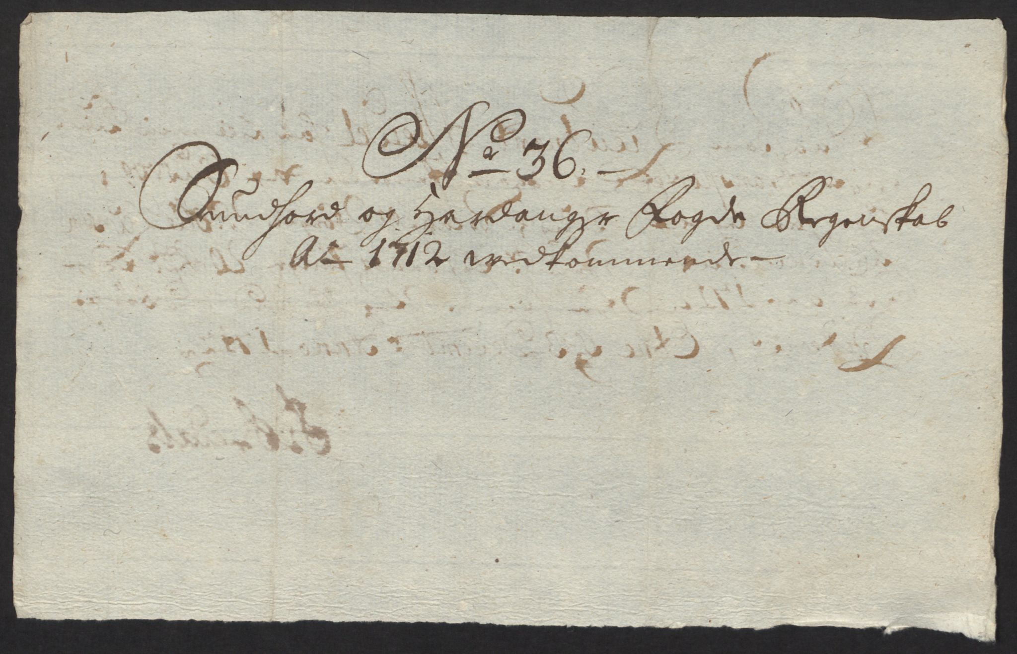 Rentekammeret inntil 1814, Reviderte regnskaper, Fogderegnskap, RA/EA-4092/R48/L2988: Fogderegnskap Sunnhordland og Hardanger, 1712, p. 314