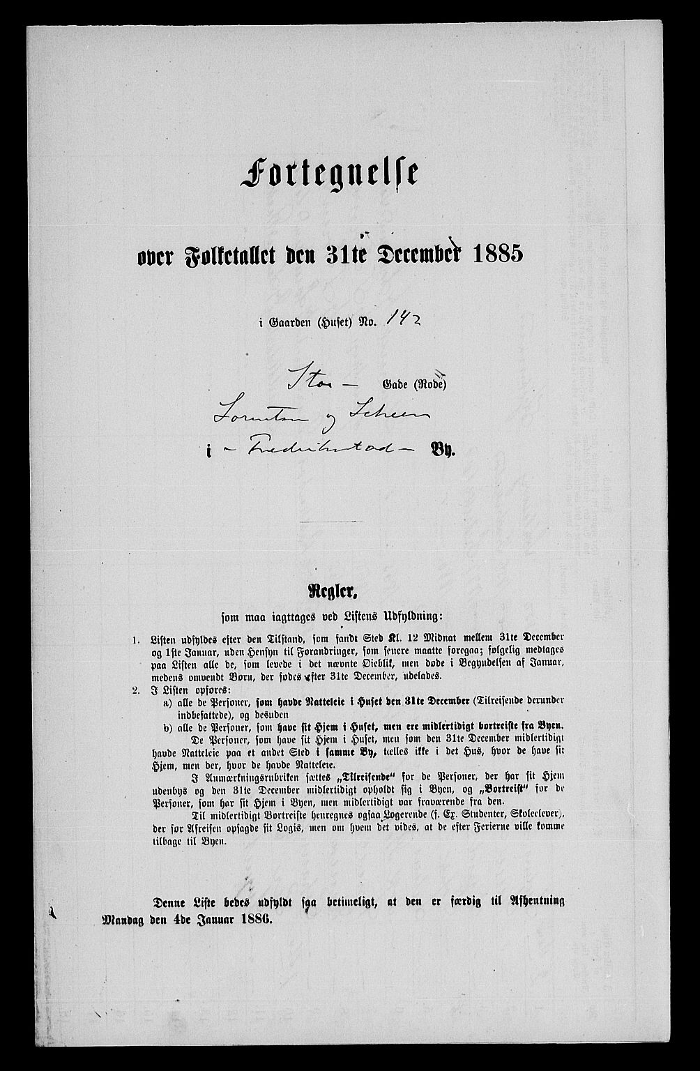 RA, 1885 census for 0103 Fredrikstad, 1885, p. 321