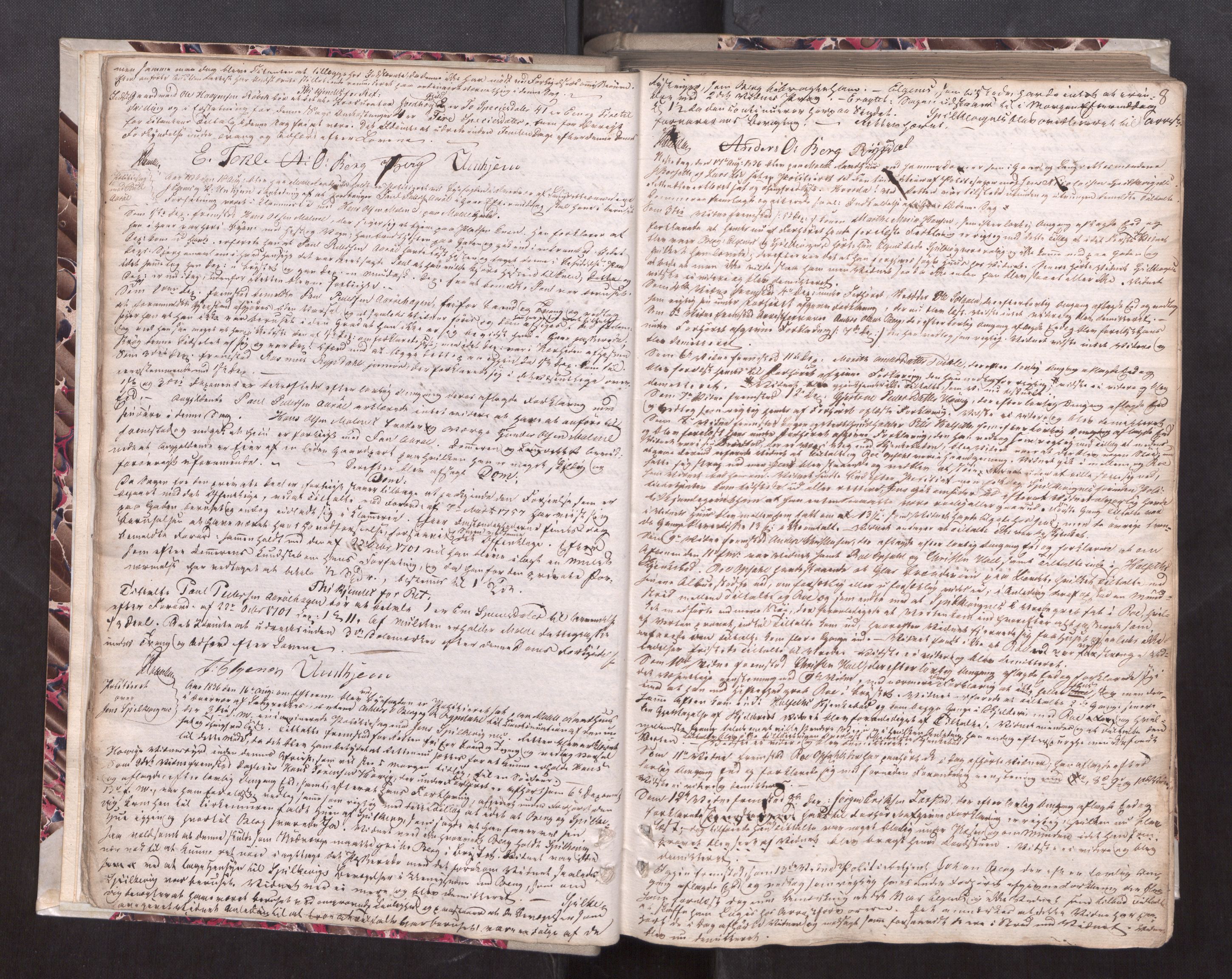 Molde byfogd, AV/SAT-A-0025/1/1A/L0003: Justisprotokoll, 1836-1841, p. 7b-8a