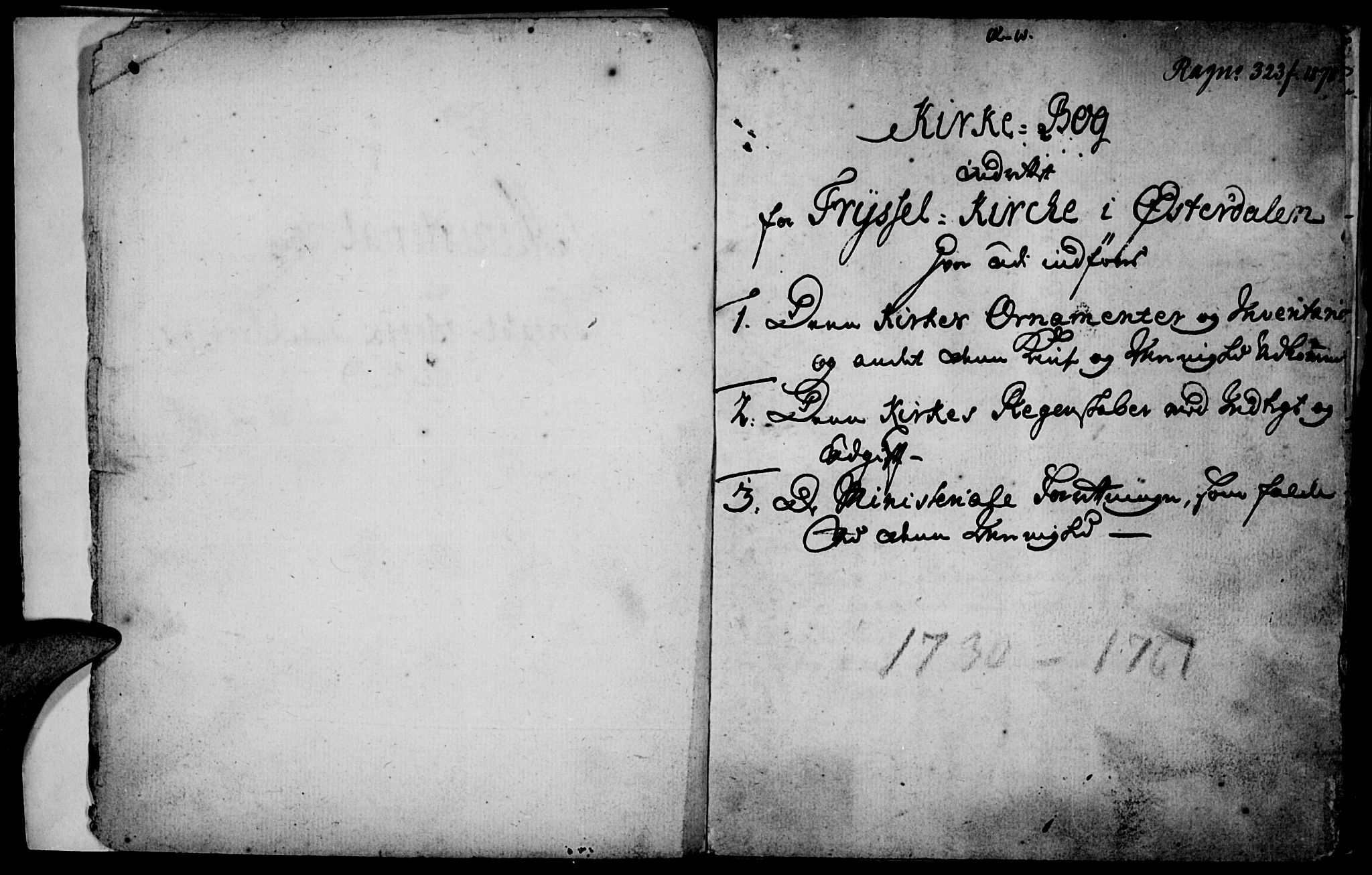 Elverum prestekontor, SAH/PREST-044/H/Ha/Haa/L0001: Parish register (official) no. 1, 1730-1760