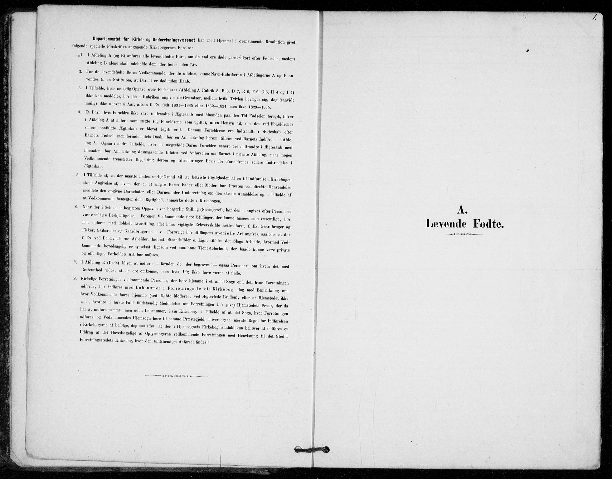 Vestby prestekontor Kirkebøker, SAO/A-10893/F/Fe/L0001: Parish register (official) no. V 1, 1878-1931, p. 1