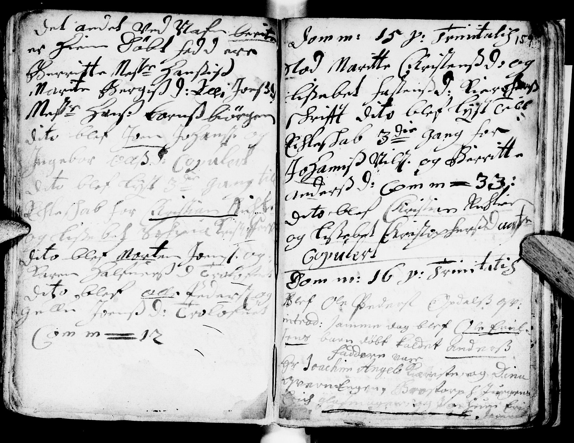 Ministerialprotokoller, klokkerbøker og fødselsregistre - Sør-Trøndelag, SAT/A-1456/681/L0923: Parish register (official) no. 681A01, 1691-1700, p. 159