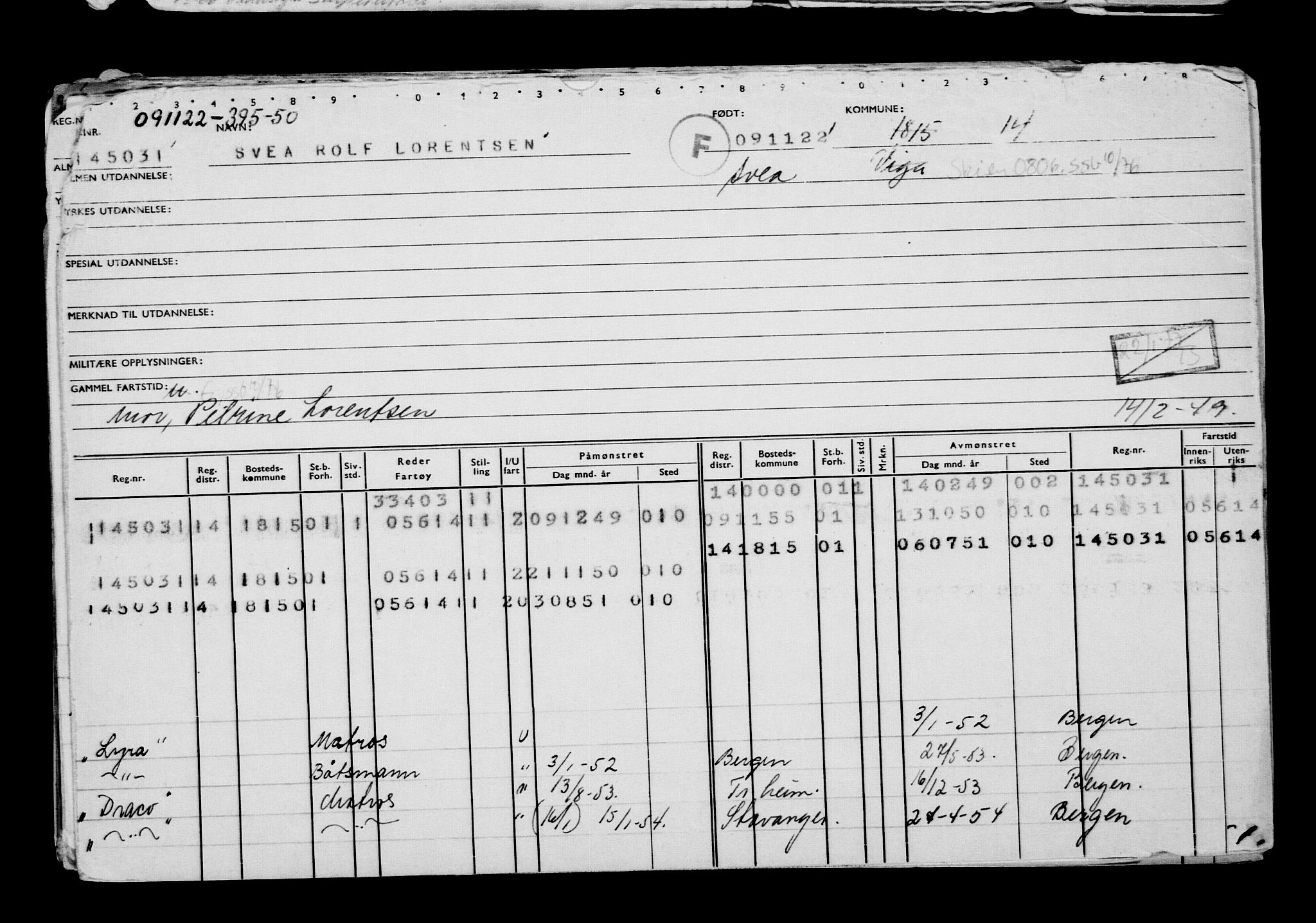 Direktoratet for sjømenn, AV/RA-S-3545/G/Gb/L0212: Hovedkort, 1922, p. 193