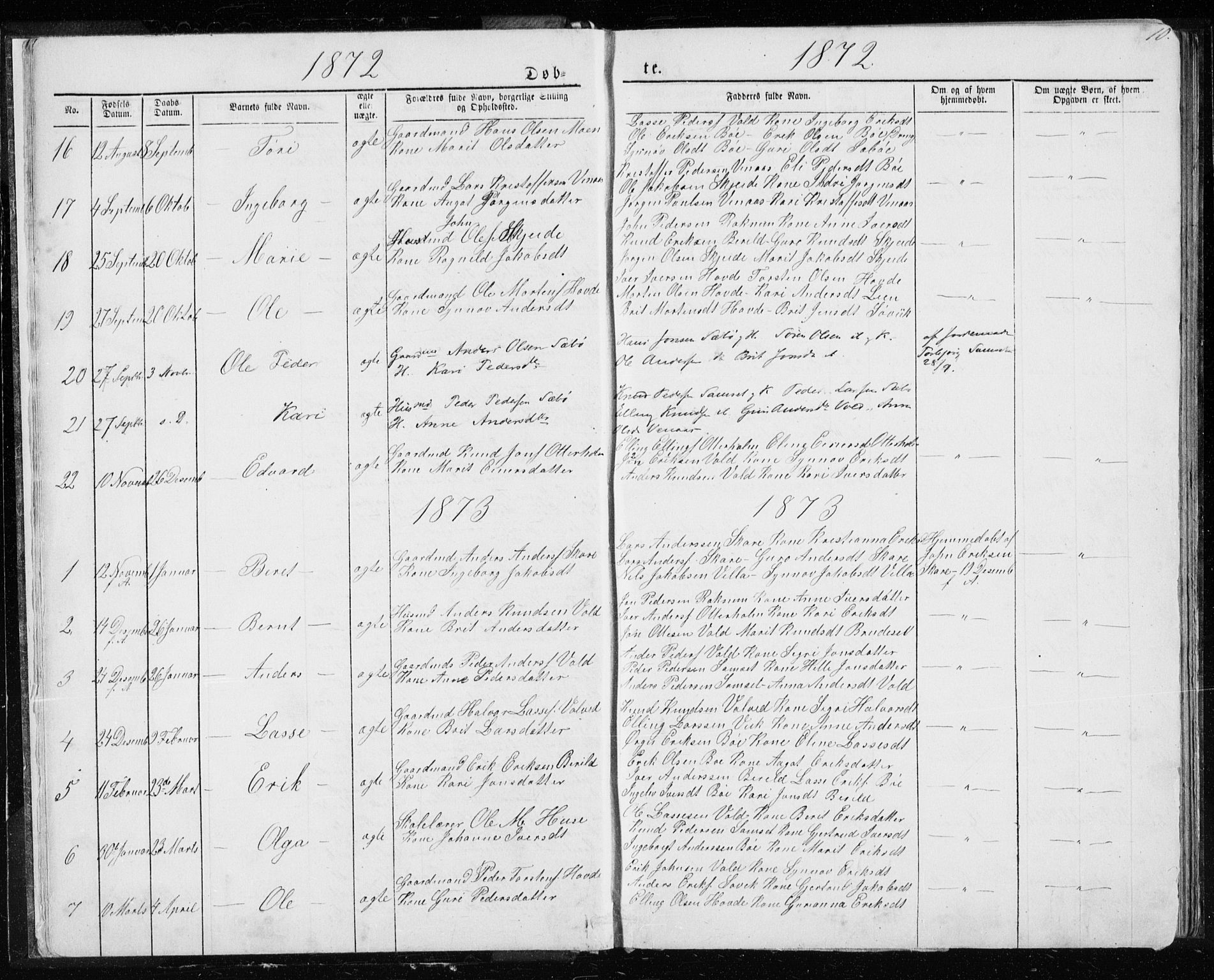 Ministerialprotokoller, klokkerbøker og fødselsregistre - Møre og Romsdal, SAT/A-1454/543/L0564: Parish register (copy) no. 543C02, 1867-1915, p. 10