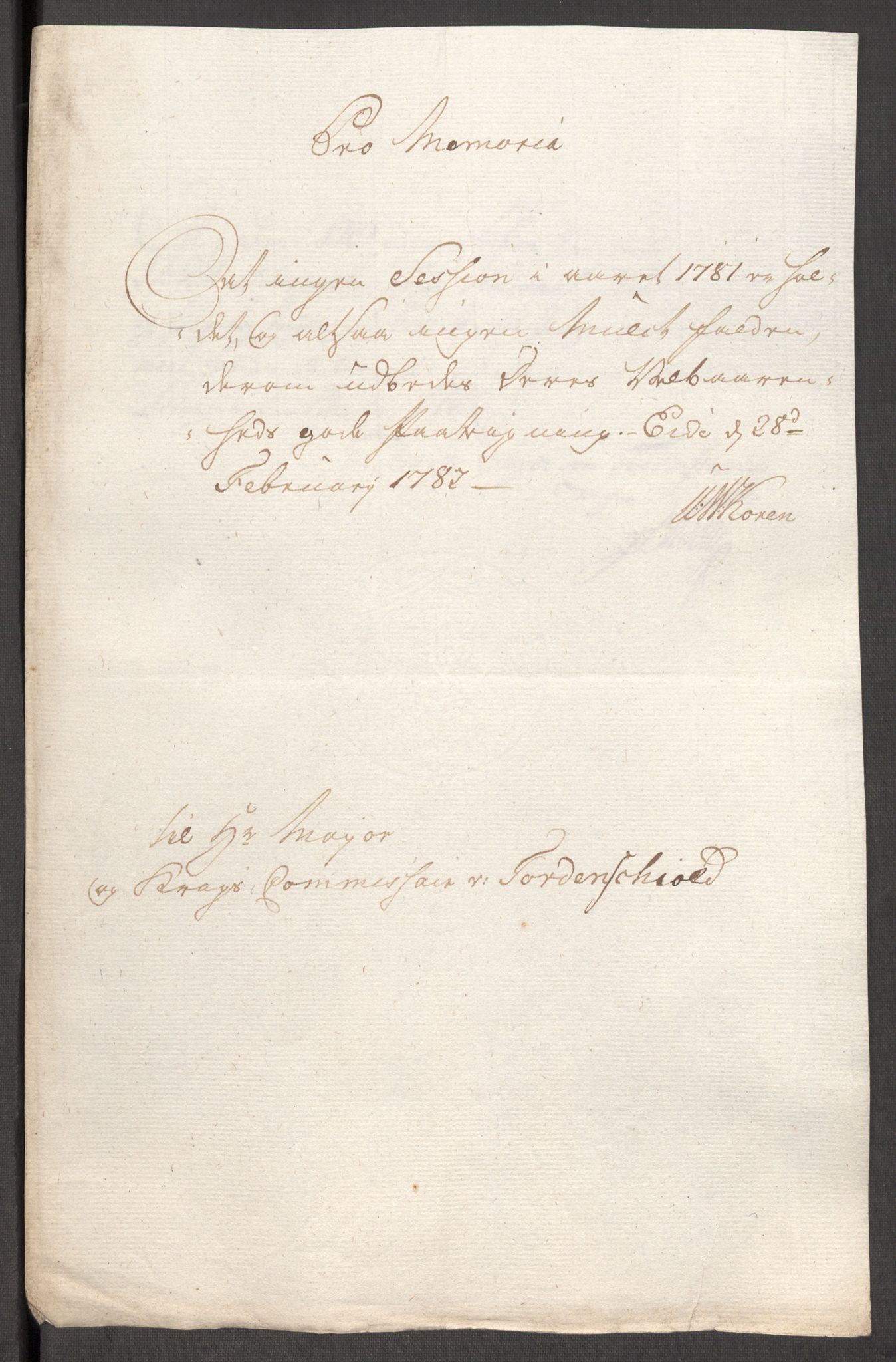 Rentekammeret inntil 1814, Reviderte regnskaper, Fogderegnskap, RA/EA-4092/R48/L3097: Fogderegnskap Sunnhordland og Hardanger, 1781, p. 102
