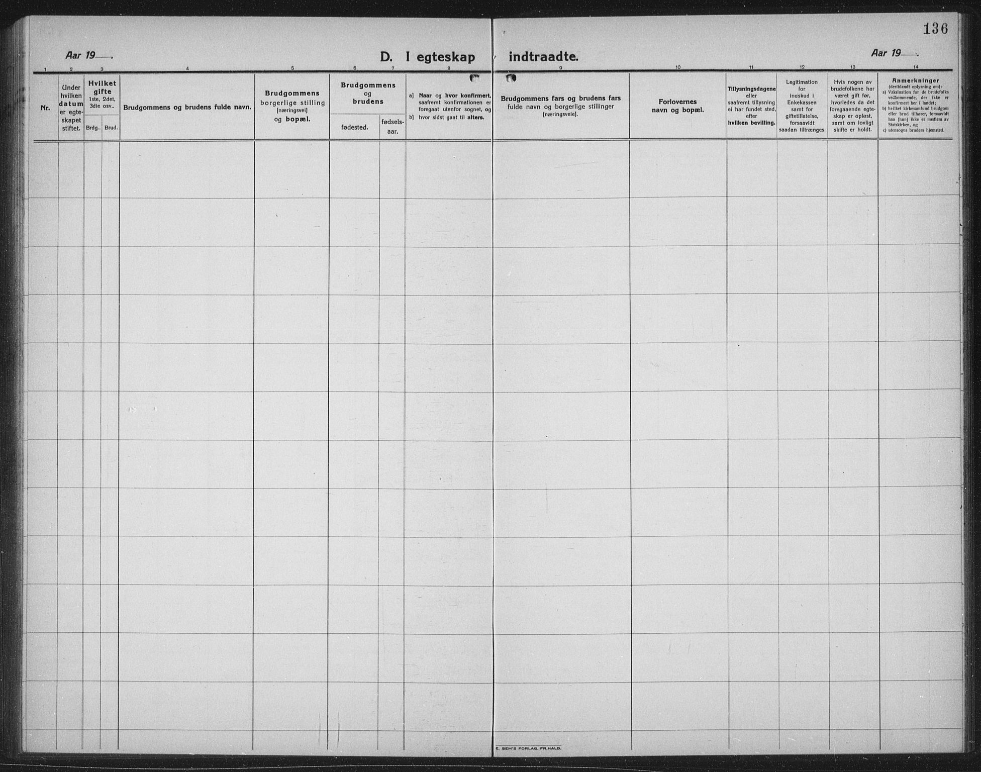 Rakkestad prestekontor Kirkebøker, SAO/A-2008/G/Gb/L0003: Parish register (copy) no. II 3, 1920-1941, p. 136