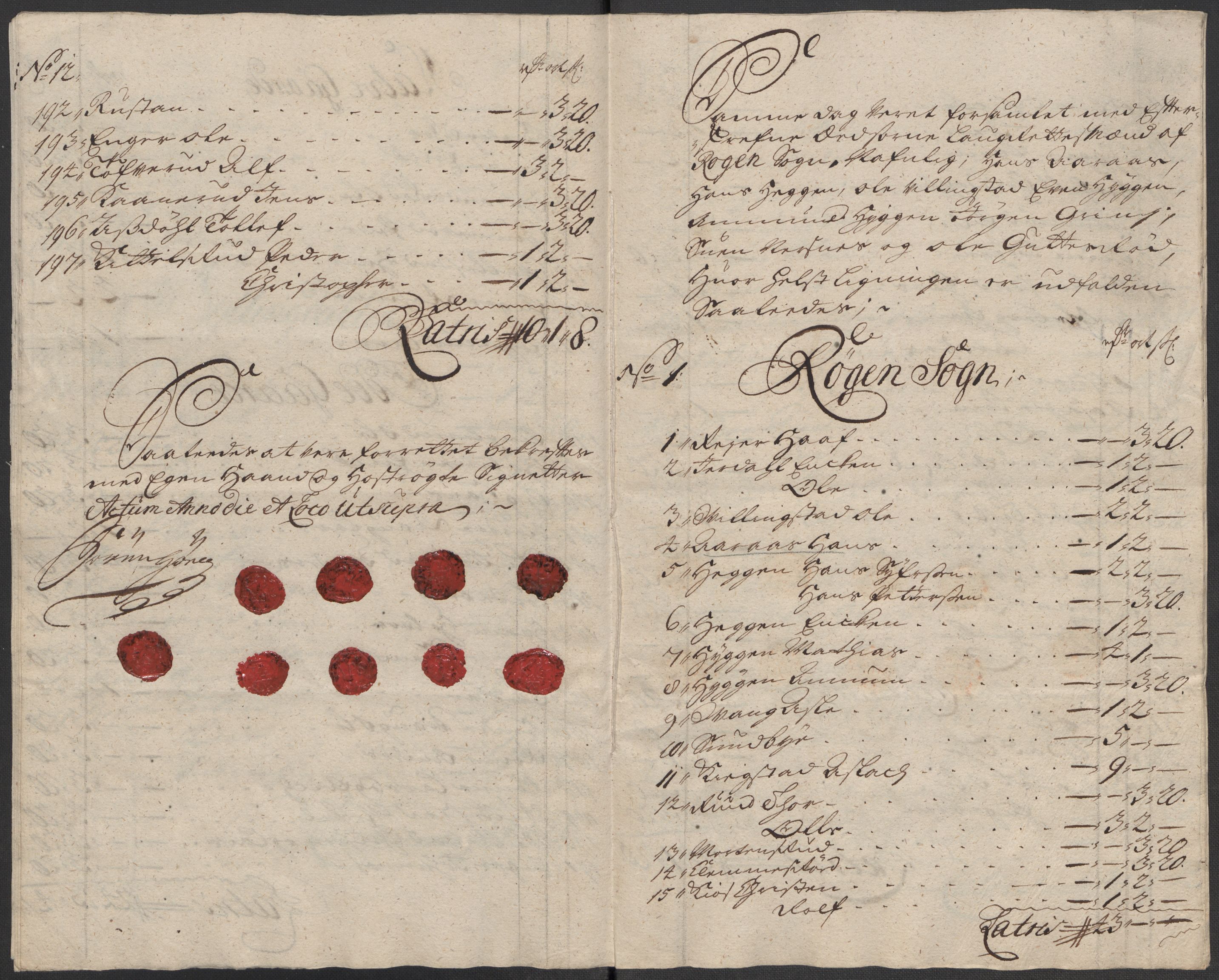 Rentekammeret inntil 1814, Reviderte regnskaper, Fogderegnskap, AV/RA-EA-4092/R31/L1711: Fogderegnskap Hurum, Røyken, Eiker, Lier og Buskerud, 1717, p. 196