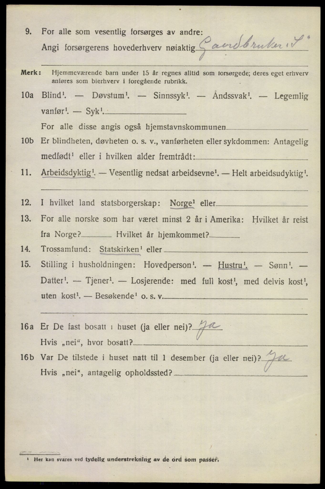 SAKO, 1920 census for Norderhov, 1920, p. 21881