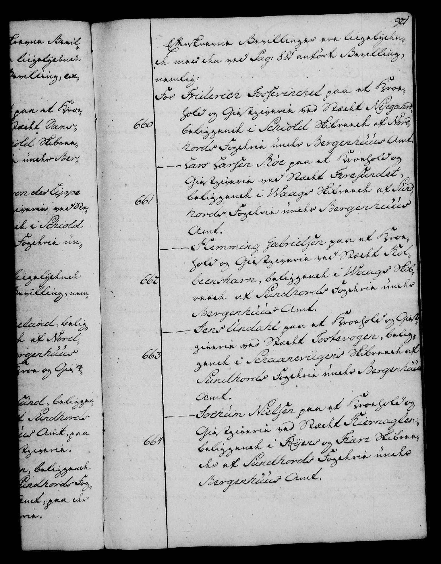 Rentekammeret, Kammerkanselliet, RA/EA-3111/G/Gg/Gga/L0006: Norsk ekspedisjonsprotokoll med register (merket RK 53.6), 1749-1759, p. 921