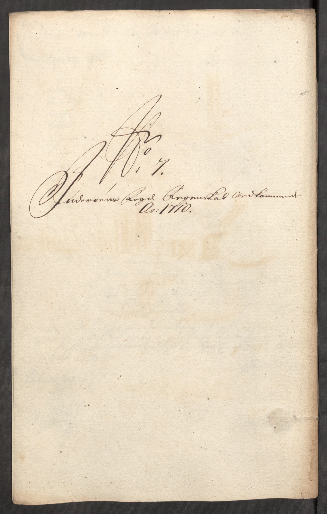 Rentekammeret inntil 1814, Reviderte regnskaper, Fogderegnskap, RA/EA-4092/R63/L4318: Fogderegnskap Inderøy, 1710, p. 145