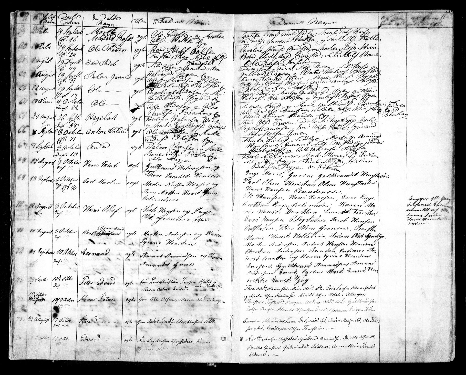 Nes prestekontor Kirkebøker, AV/SAO-A-10410/F/Fa/L0007: Parish register (official) no. I 7, 1846-1858, p. 11