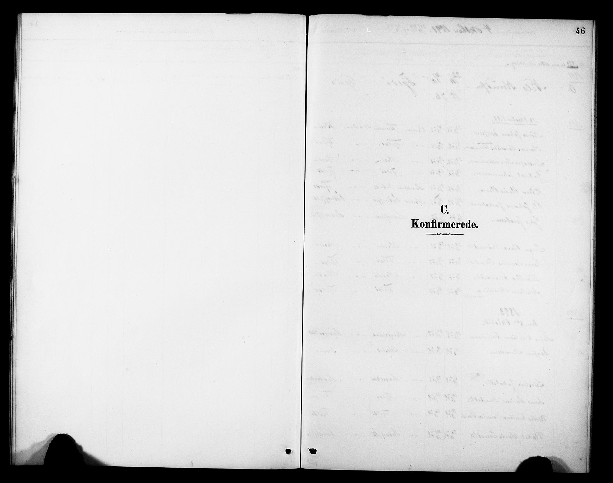 Rennesøy sokneprestkontor, SAST/A -101827/H/Ha/Haa/L0014: Parish register (official) no. A 14, 1890-1908, p. 46
