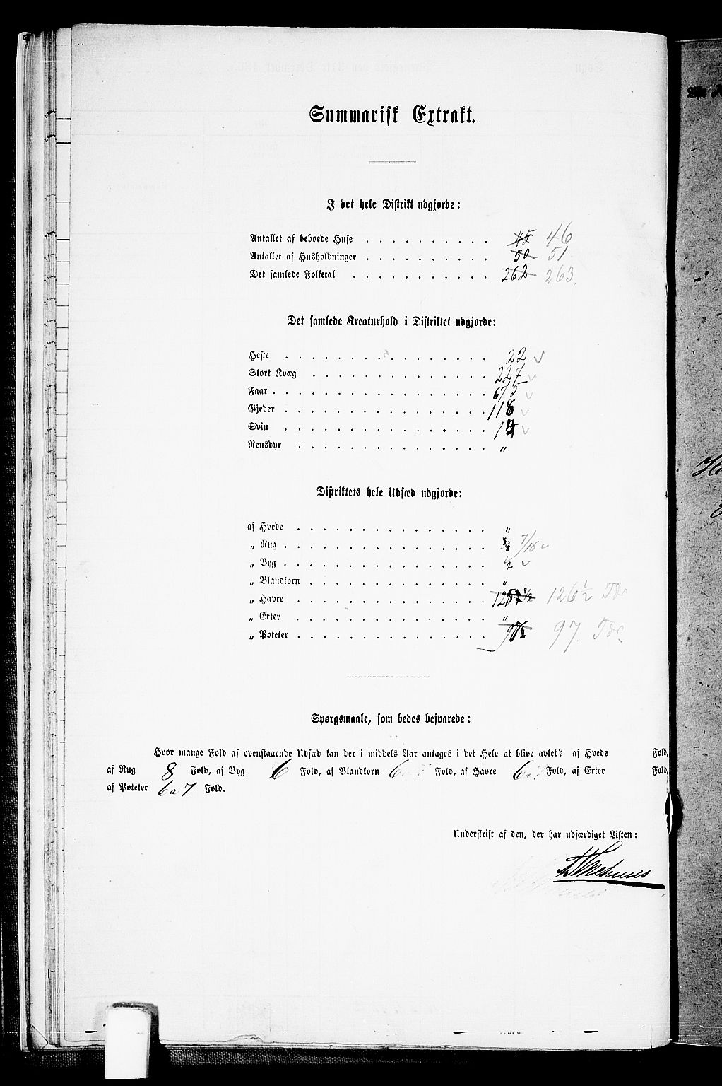 RA, 1865 census for Suldal, 1865, p. 23