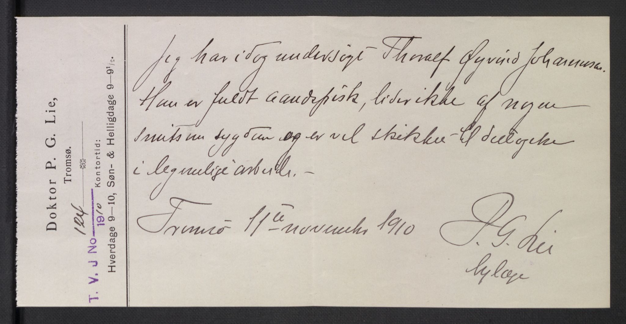 Falstad skolehjem, AV/RA-S-1676/E/Eb/L0010: Elevmapper løpenr. 210-239, 1910-1917, p. 236