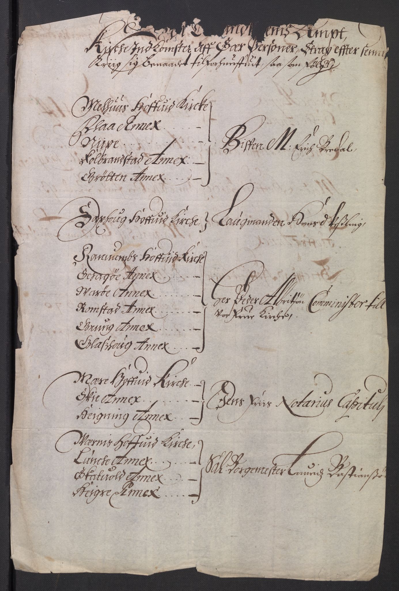 Rentekammeret inntil 1814, Reviderte regnskaper, Kirkeregnskap, AV/RA-EA-4067/Rf/L0121: Kirkeregnskap, 1656-1679, p. 242