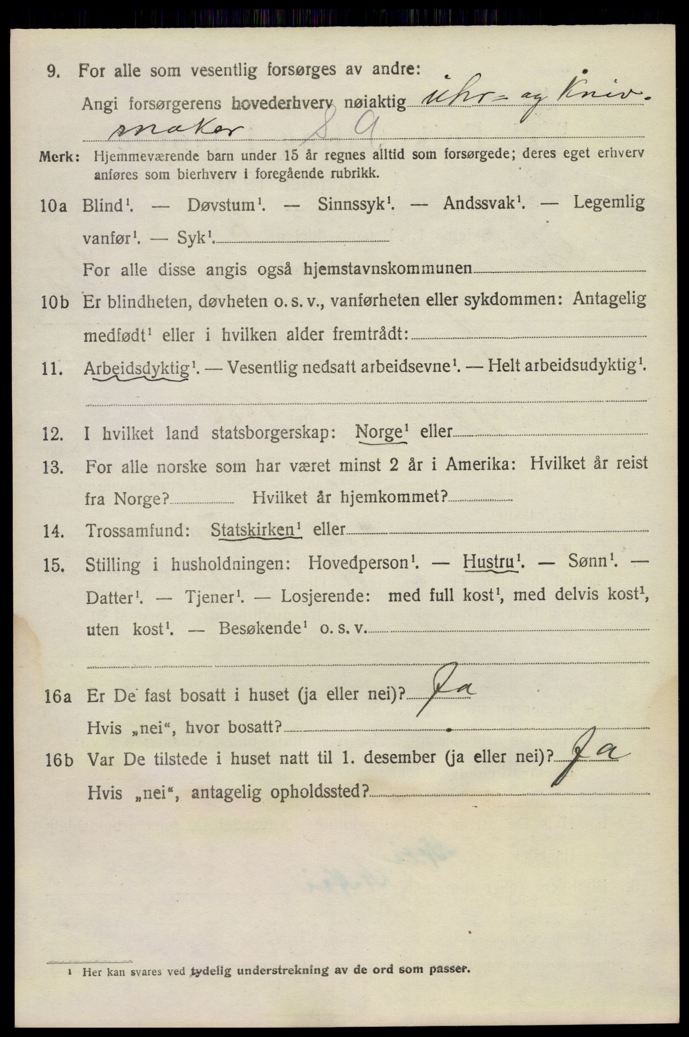 SAKO, 1920 census for Sauherad, 1920, p. 8287