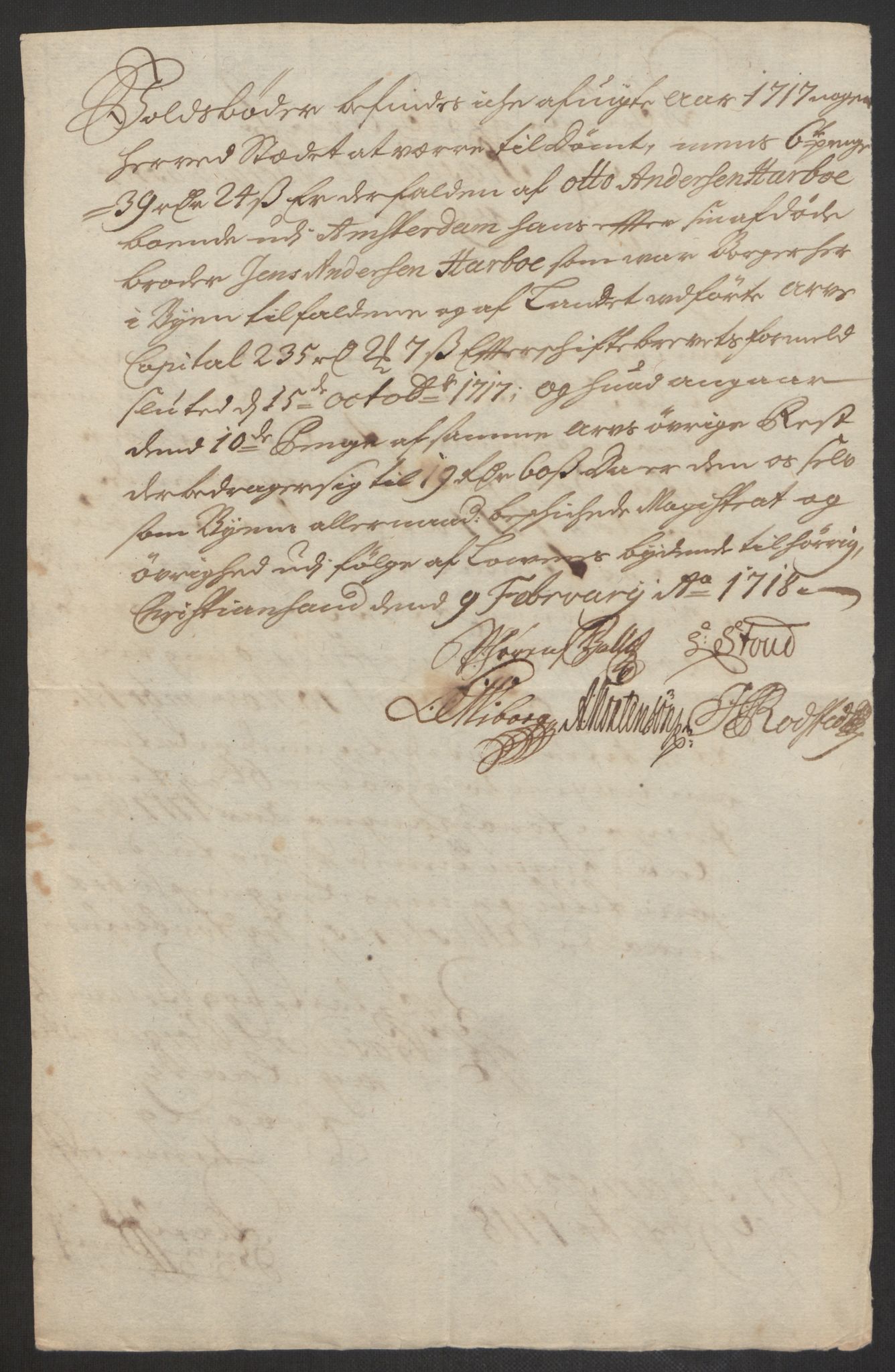 Rentekammeret inntil 1814, Reviderte regnskaper, Byregnskaper, AV/RA-EA-4066/R/Rm/L0285: [M18] Sikt og sakefall, 1681-1718, p. 553