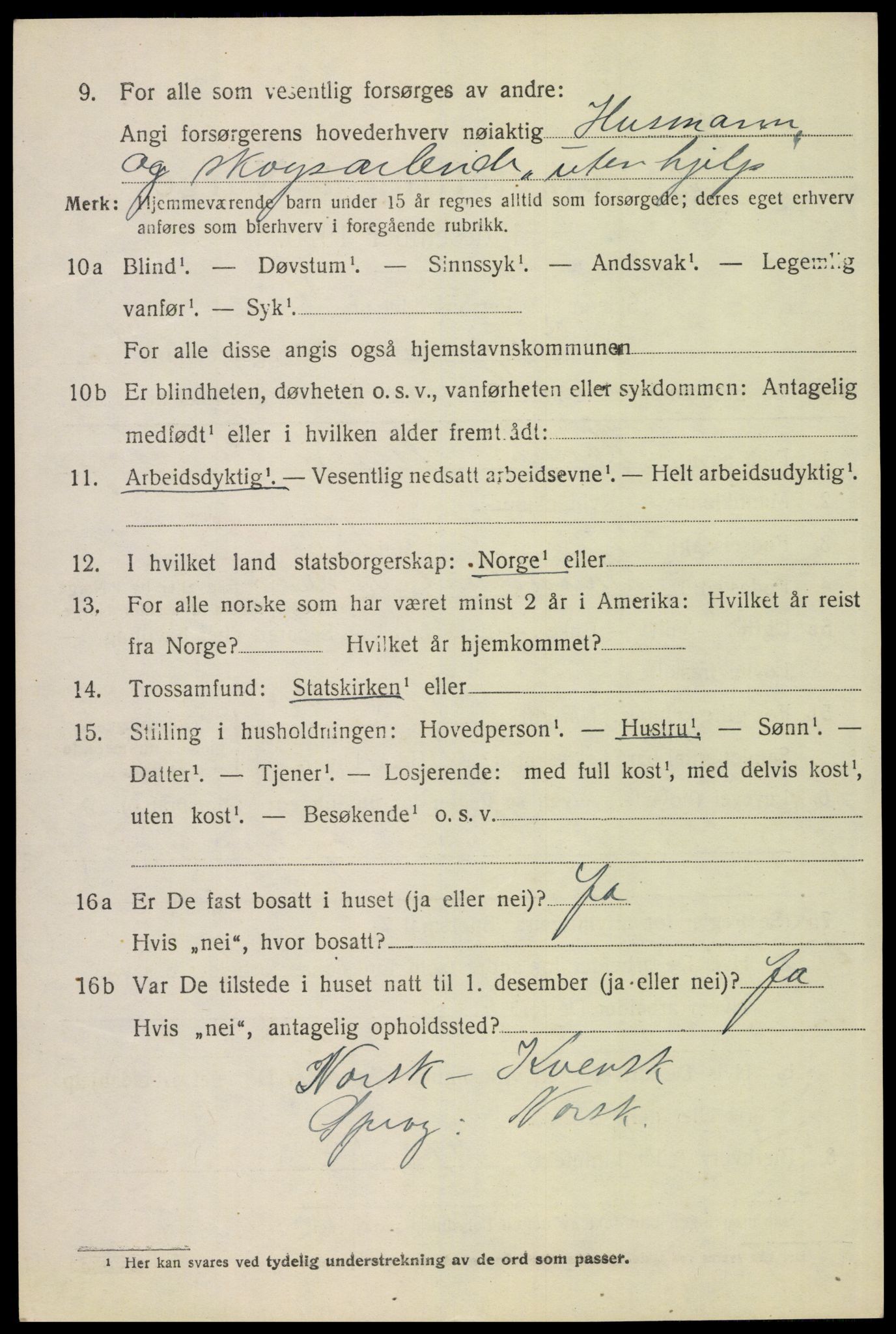 SAH, 1920 census for Grue, 1920, p. 13968