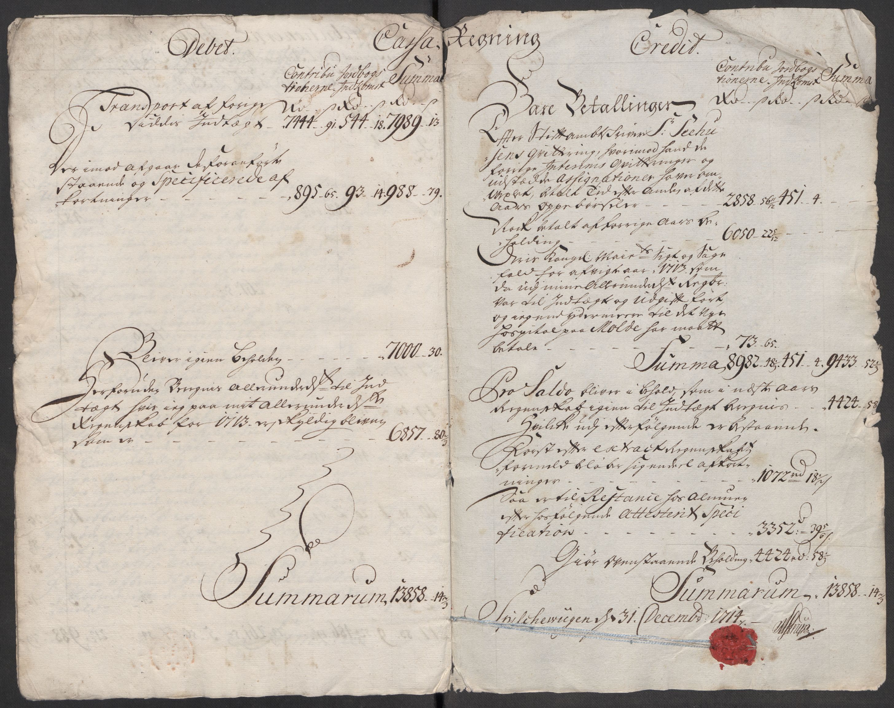 Rentekammeret inntil 1814, Reviderte regnskaper, Fogderegnskap, AV/RA-EA-4092/R54/L3566: Fogderegnskap Sunnmøre, 1714, p. 22