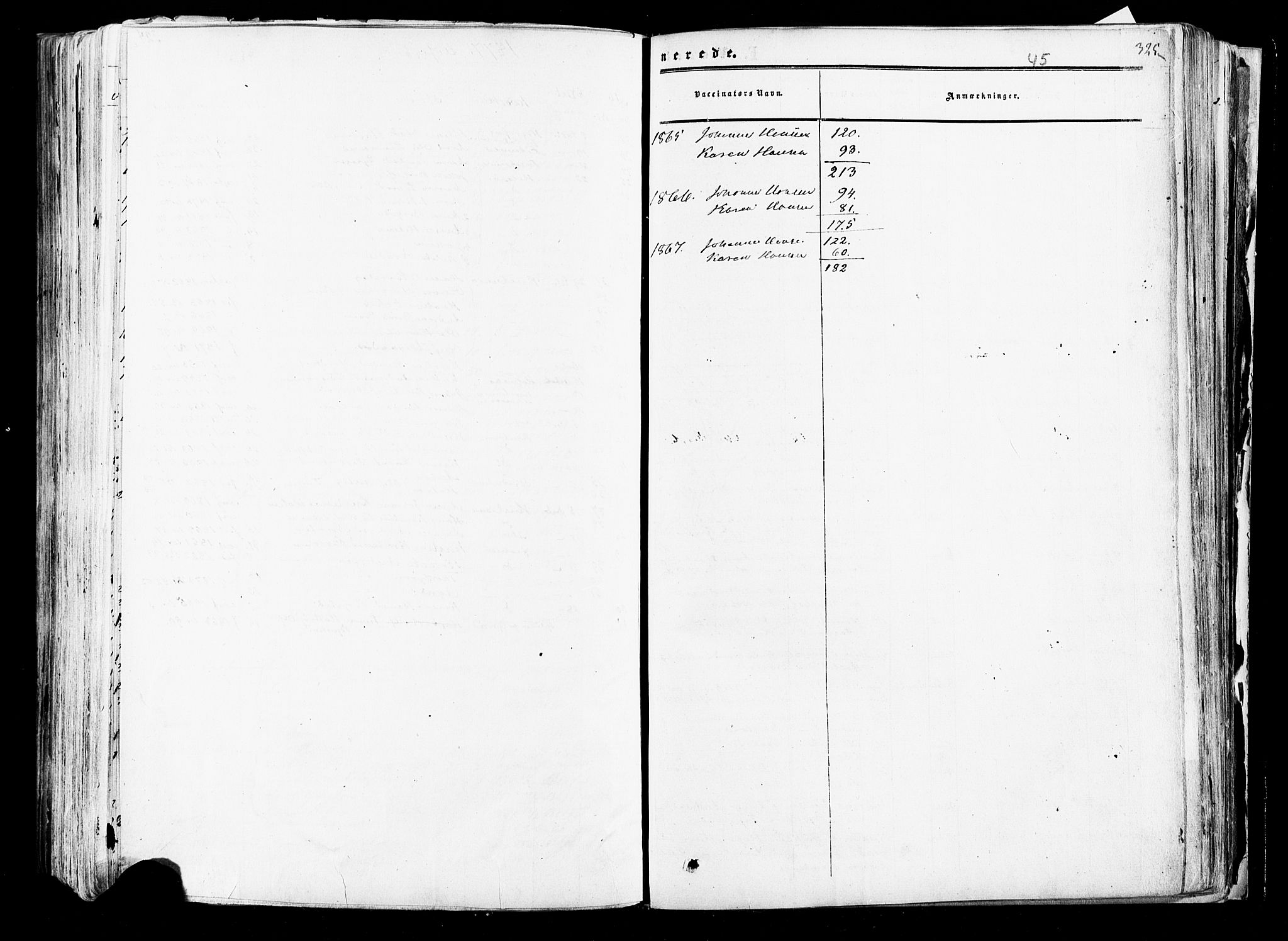 Aurskog prestekontor Kirkebøker, SAO/A-10304a/F/Fa/L0007: Parish register (official) no. I 7, 1854-1877, p. 325