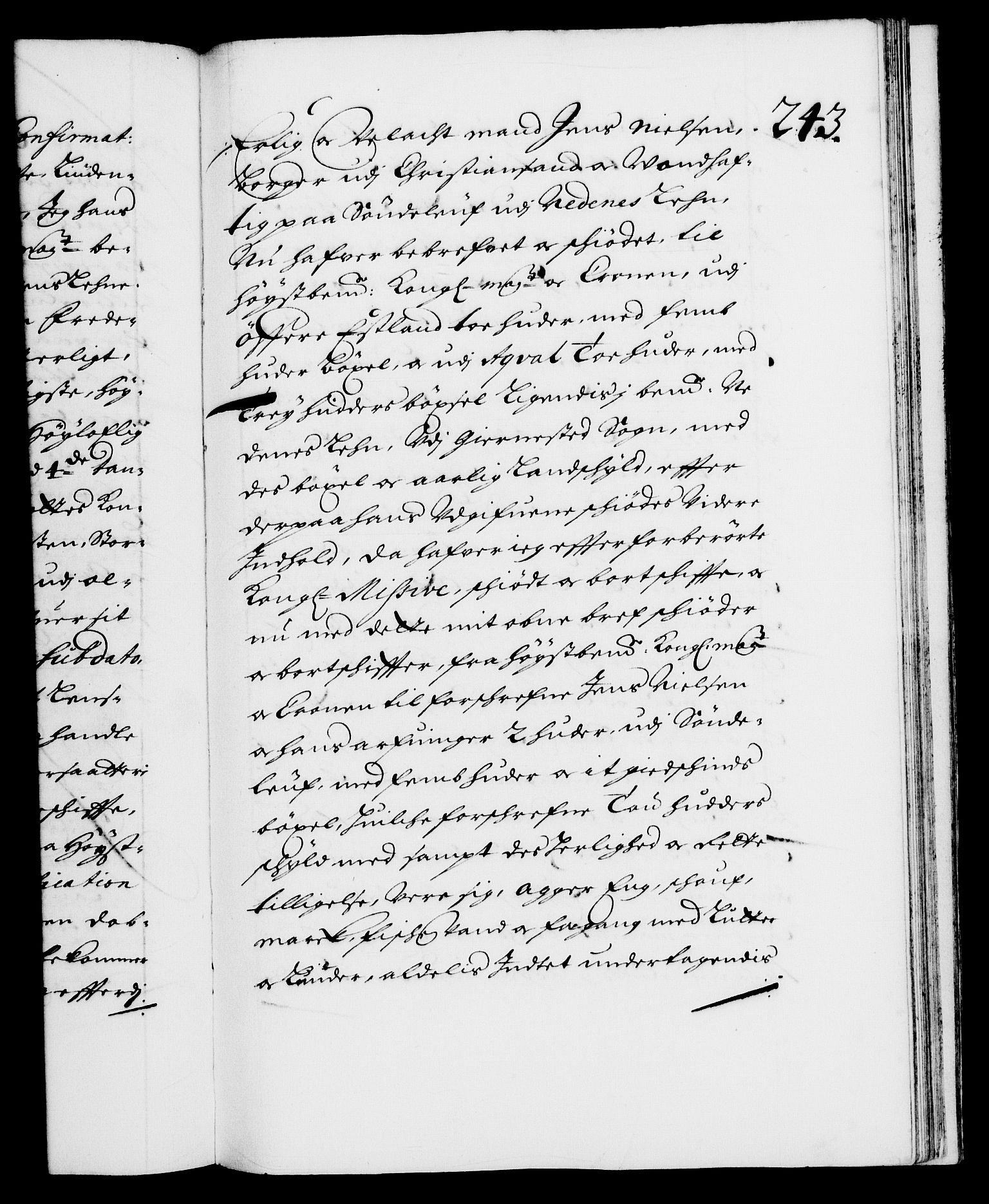 Danske Kanselli 1572-1799, RA/EA-3023/F/Fc/Fca/Fcaa/L0009: Norske registre (mikrofilm), 1657-1660, p. 243a