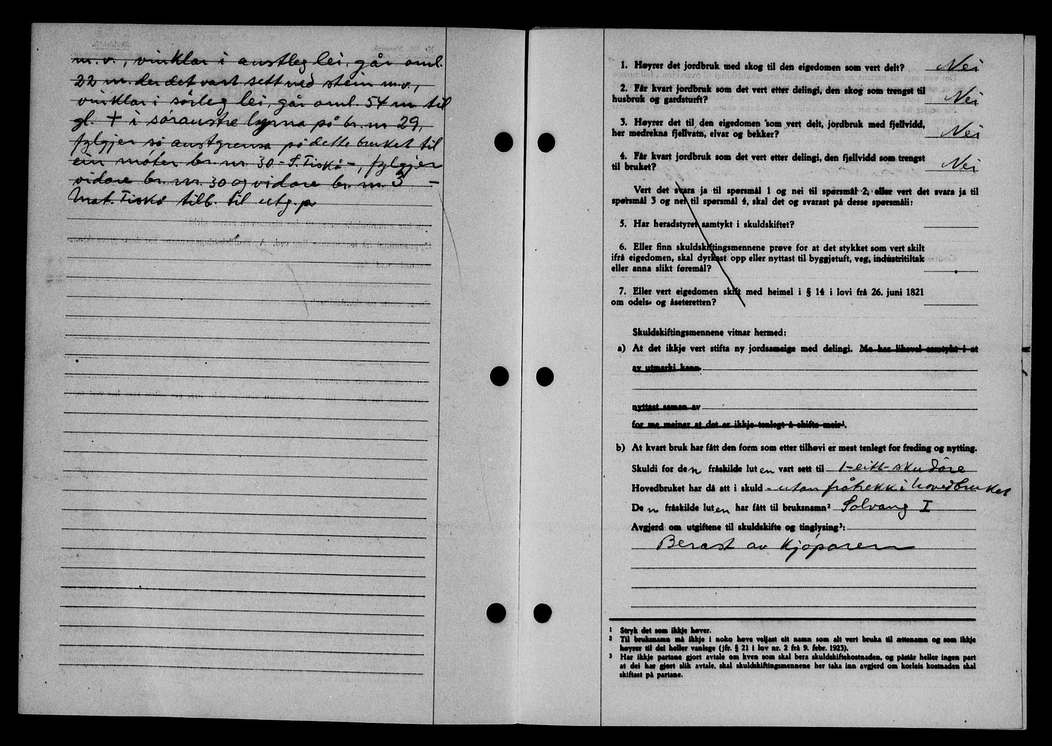 Karmsund sorenskriveri, SAST/A-100311/01/II/IIB/L0090: Mortgage book no. 70A, 1947-1947, Diary no: : 1875/1947