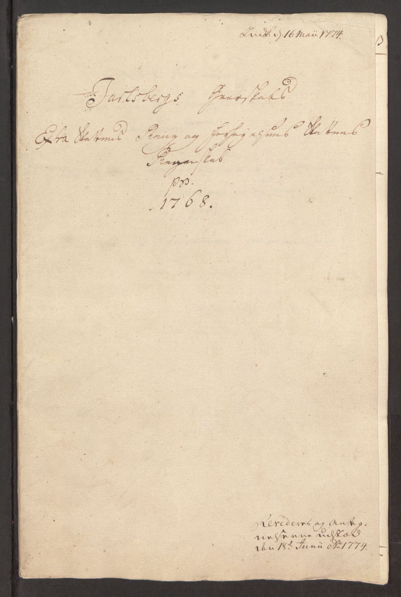 Rentekammeret inntil 1814, Reviderte regnskaper, Fogderegnskap, RA/EA-4092/R32/L1960: Ekstraskatten Jarlsberg grevskap, 1762-1772, p. 137