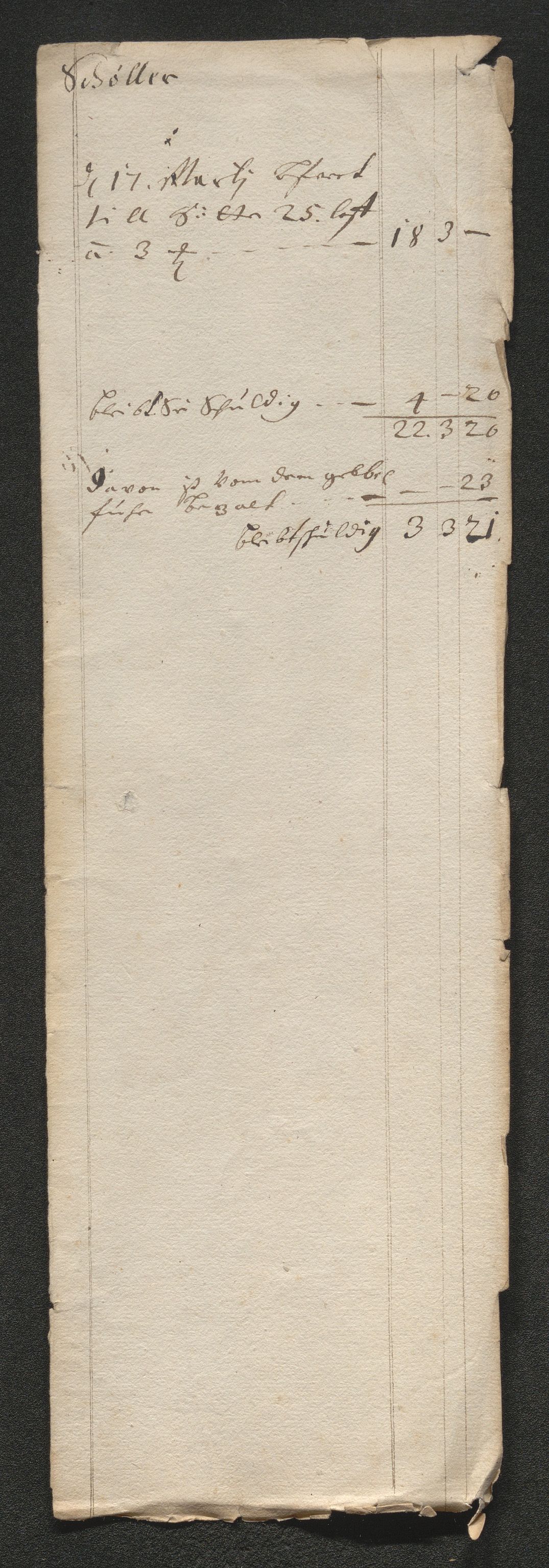 Kongsberg Sølvverk 1623-1816, SAKO/EA-3135/001/D/Dc/Dcd/L0046: Utgiftsregnskap for gruver m.m., 1679, p. 267