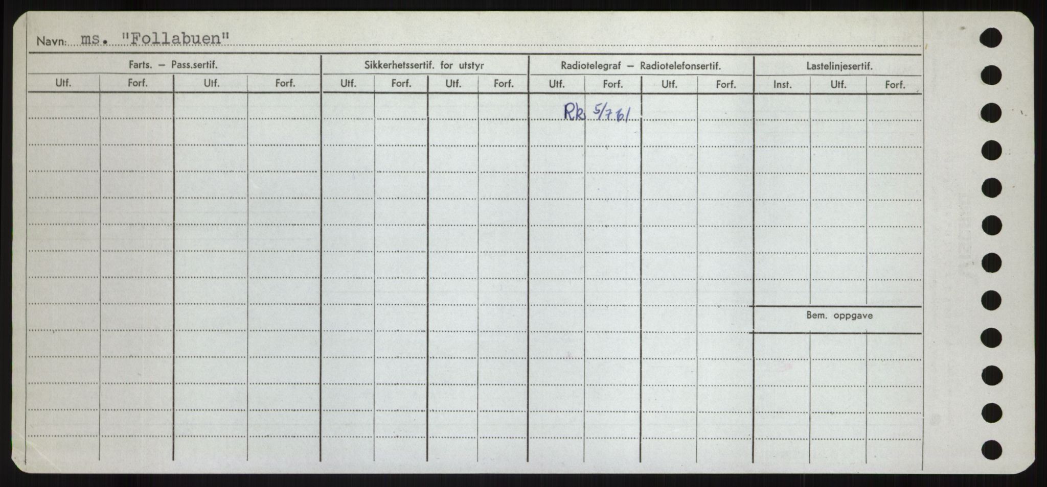 Sjøfartsdirektoratet med forløpere, Skipsmålingen, AV/RA-S-1627/H/Hd/L0011: Fartøy, Fla-Får, p. 150