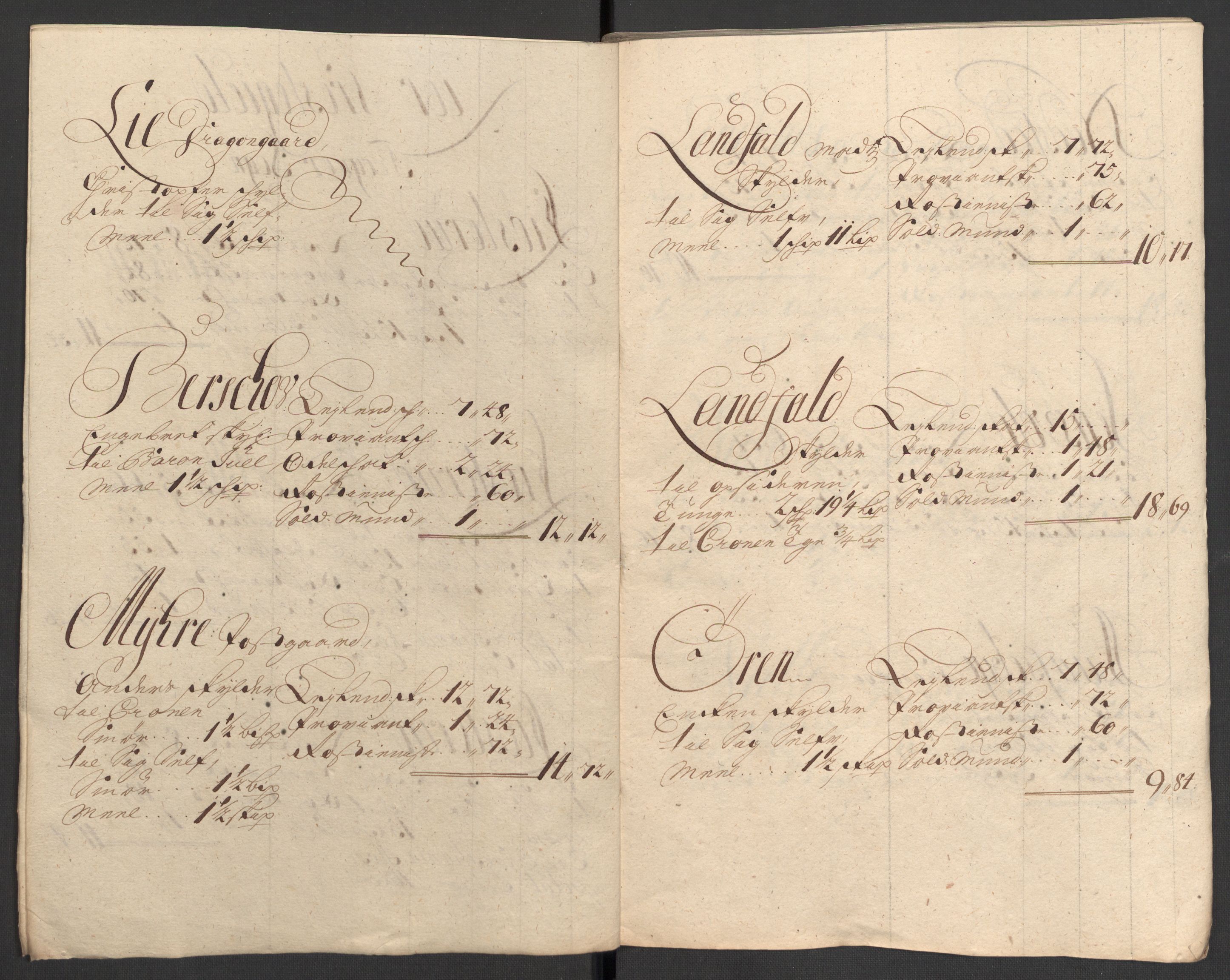 Rentekammeret inntil 1814, Reviderte regnskaper, Fogderegnskap, AV/RA-EA-4092/R31/L1703: Fogderegnskap Hurum, Røyken, Eiker, Lier og Buskerud, 1709, p. 44