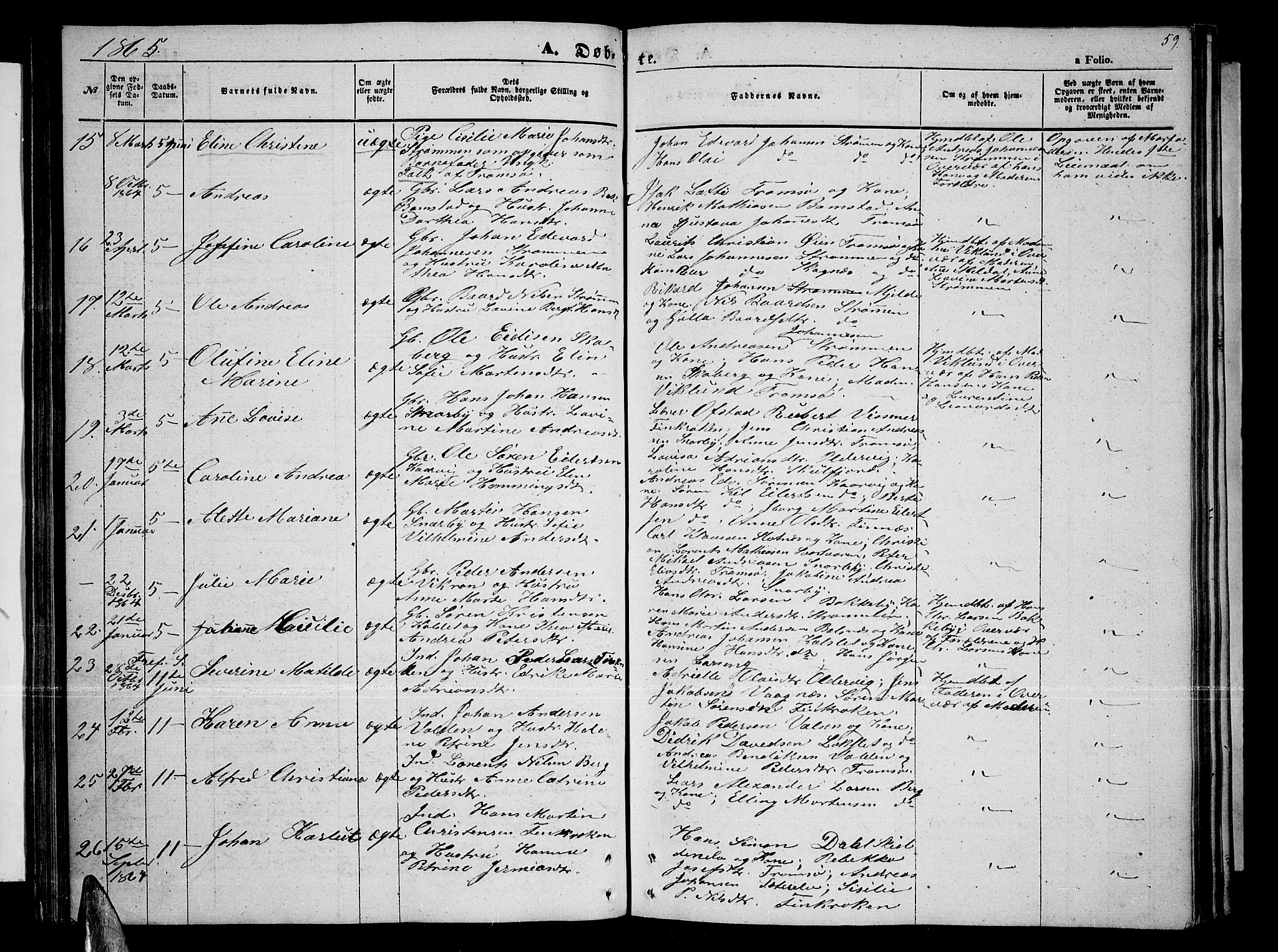 Tromsøysund sokneprestkontor, AV/SATØ-S-1304/G/Gb/L0001klokker: Parish register (copy) no. 1, 1857-1869, p. 59