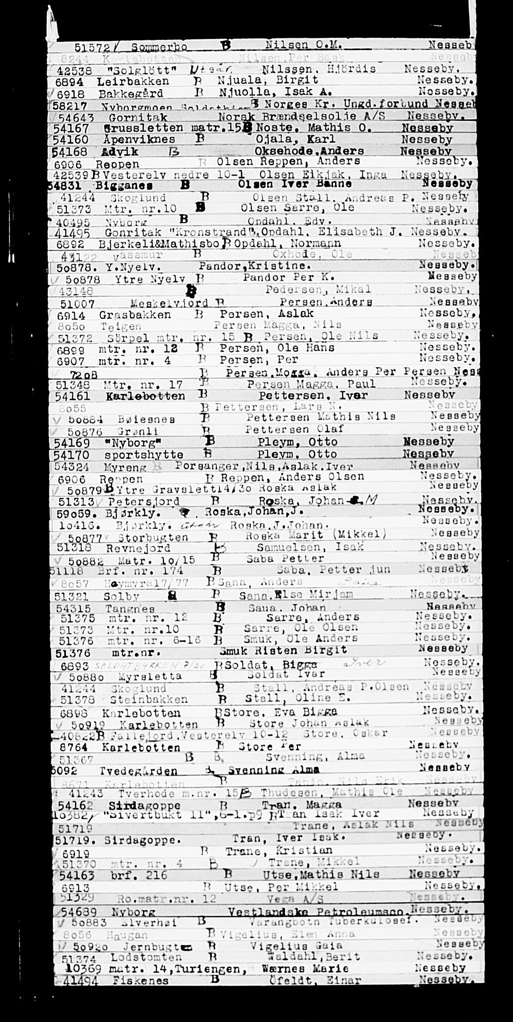 Krigsskadetrygdene for bygninger og løsøre, AV/RA-S-1548/V/L0014: --, 1940-1945, p. 1057