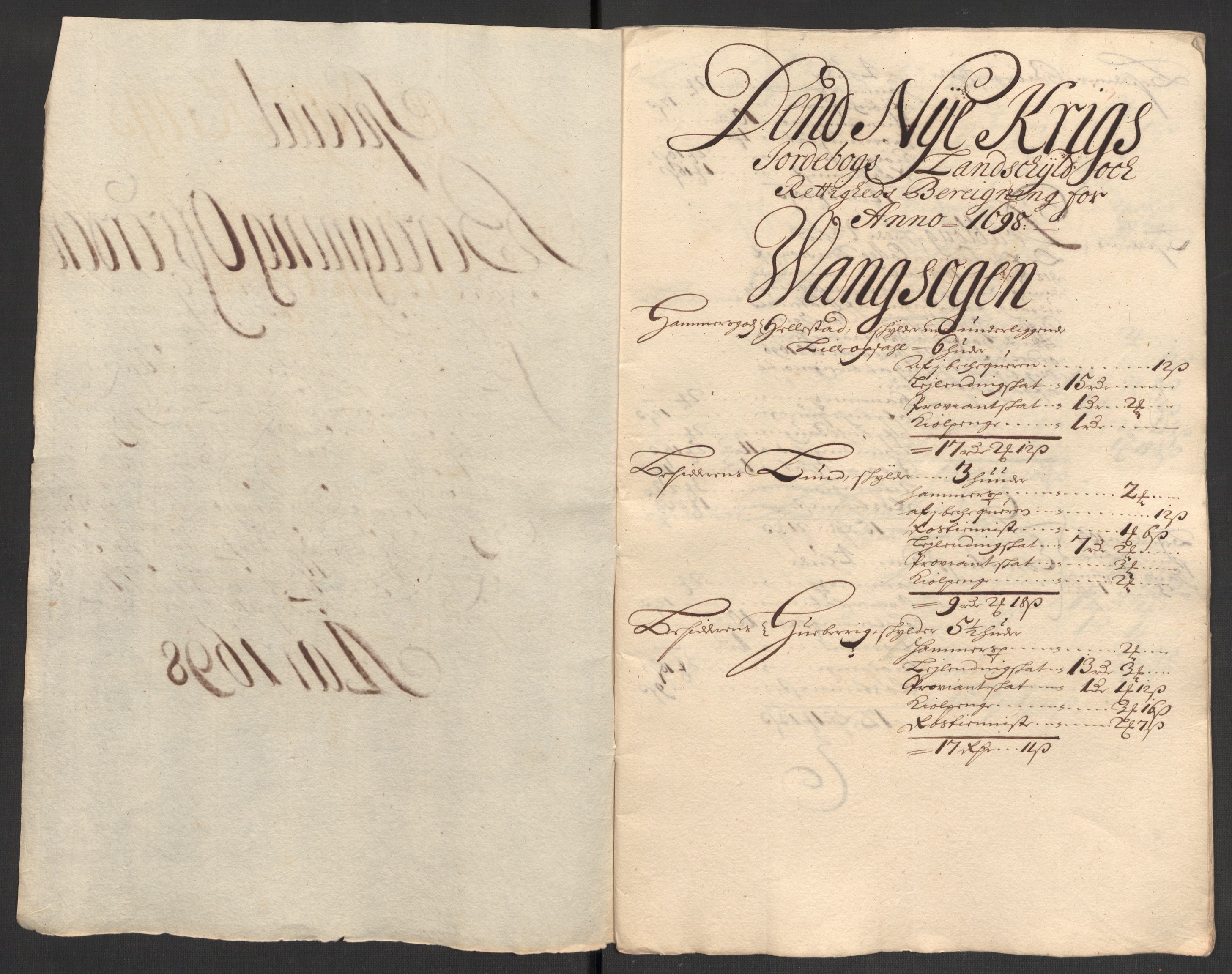Rentekammeret inntil 1814, Reviderte regnskaper, Fogderegnskap, RA/EA-4092/R16/L1037: Fogderegnskap Hedmark, 1697-1698, p. 411