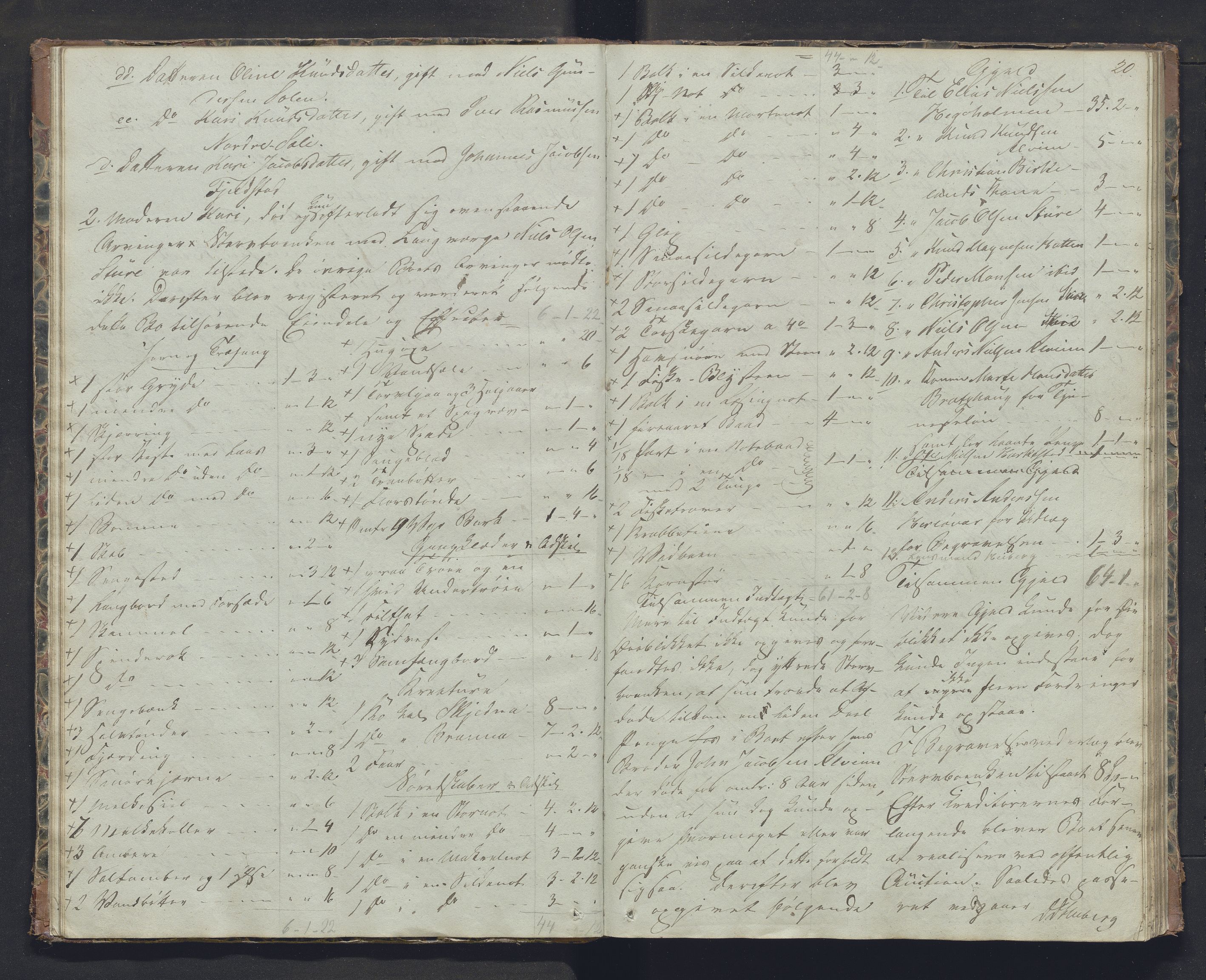 Nordhordland sorenskrivar, SAB/A-2901/1/H/Hb/L0019: Registreringsprotokollar, 1856-1859, p. 20