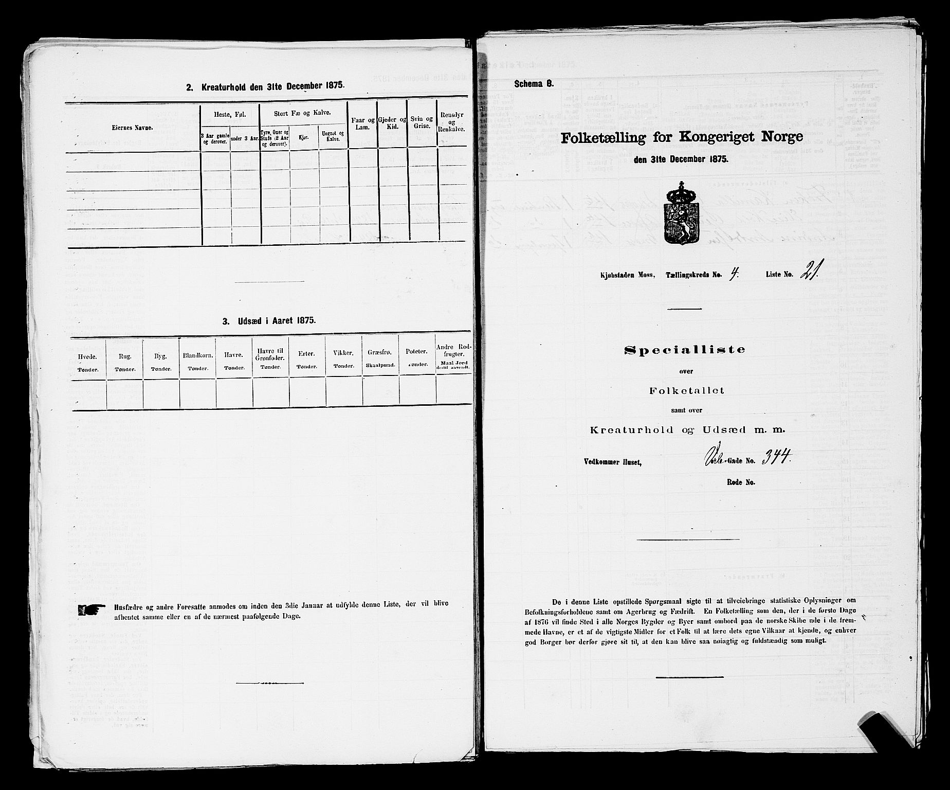 RA, 1875 census for 0104B Moss/Moss, 1875, p. 768